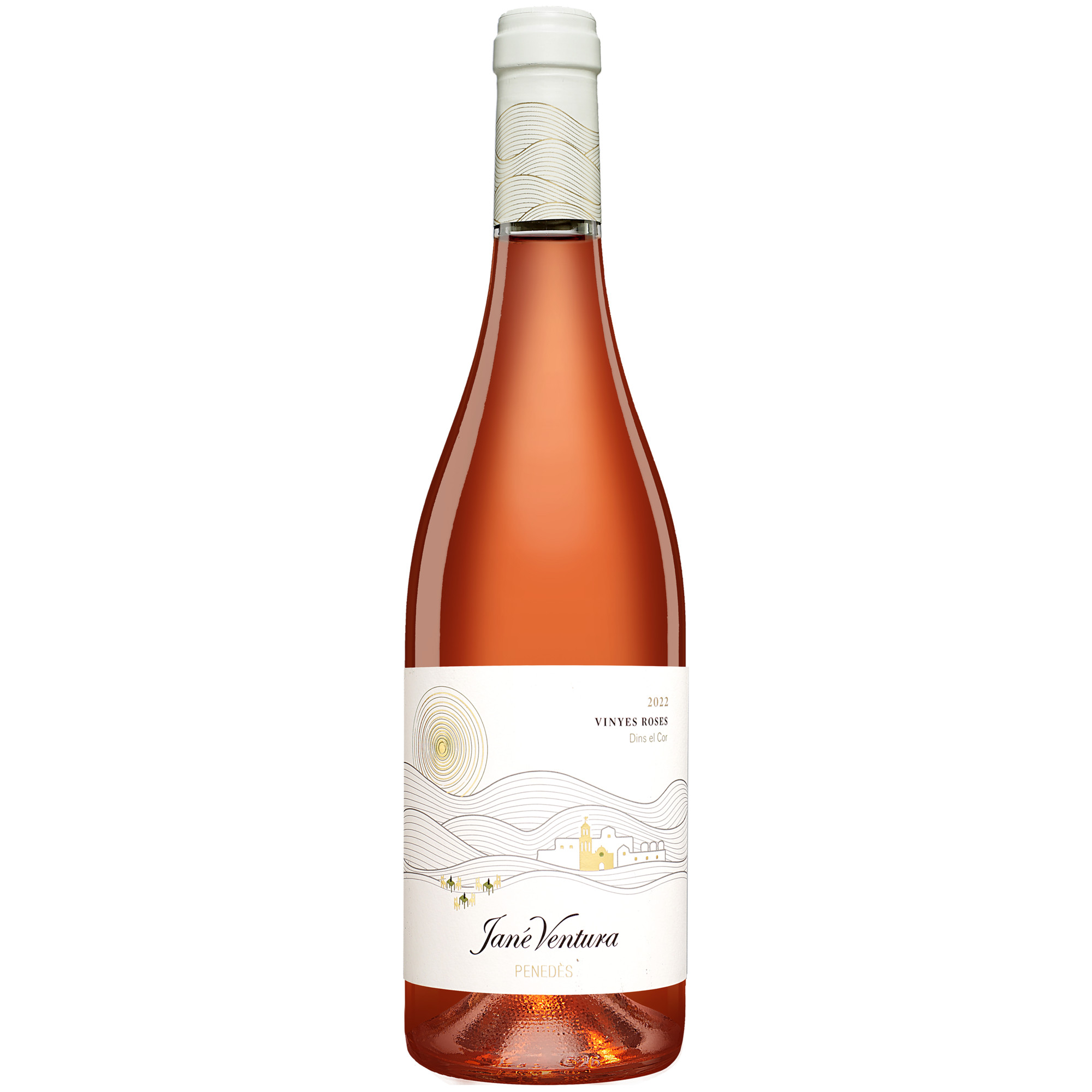 Jané Ventura Rosat 2022  0.75L 12.5% Vol. Roséwein Trocken aus Spanien Rosewein 36592 vinos DE
