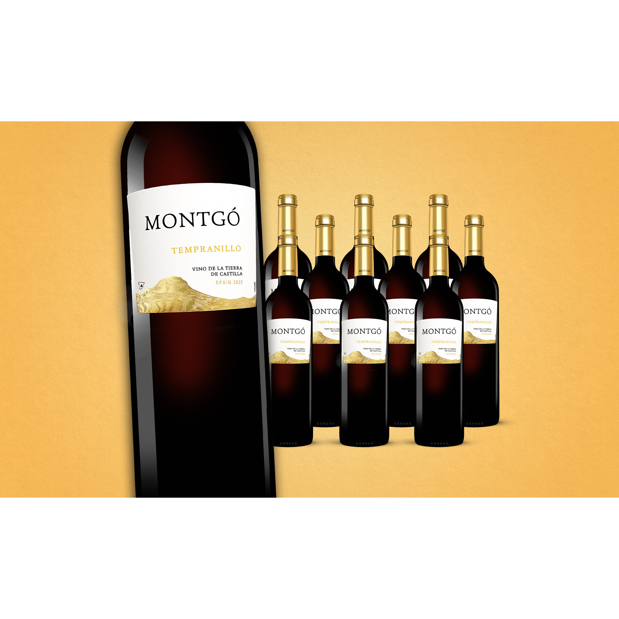 Montgó Tempranillo 2020  7.5L 14% Vol. Weinpaket aus Spanien 36597 vinos DE