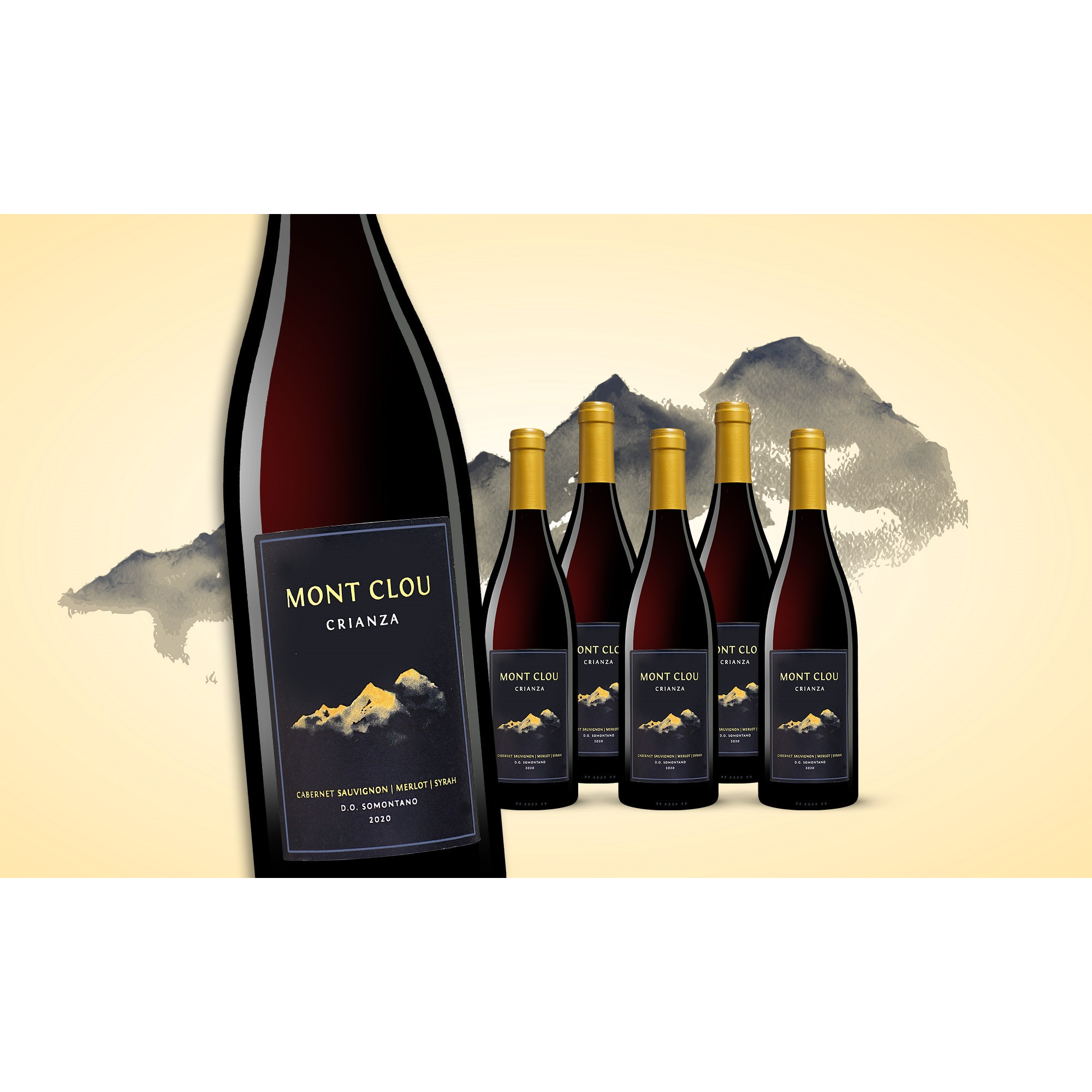 Mont Clou Crianza 2020  4.5L 14.5% Vol. Weinpaket aus Spanien 36605 vinos DE