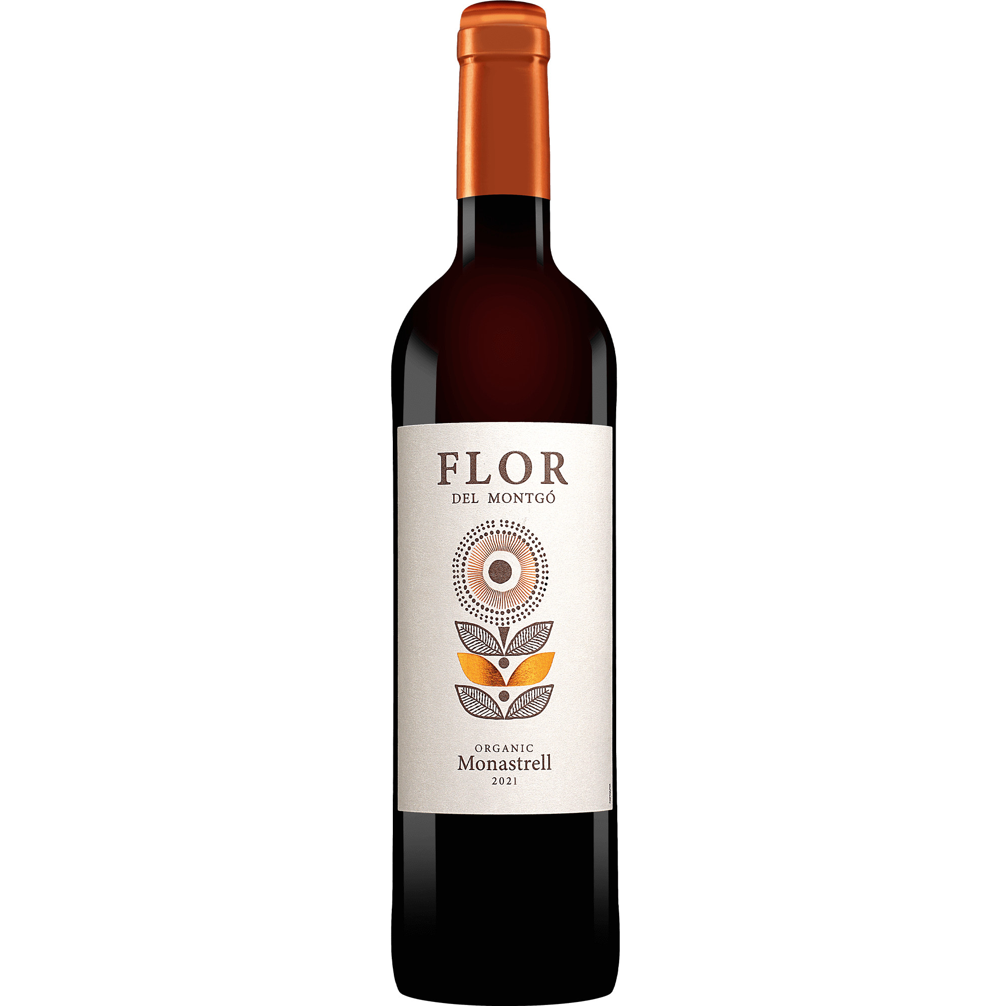 Flor Del Montgó Monastrell Organic 2021  0.75L 14% Vol. Rotwein Trocken aus Spanien Rotwein 36632 vinos DE