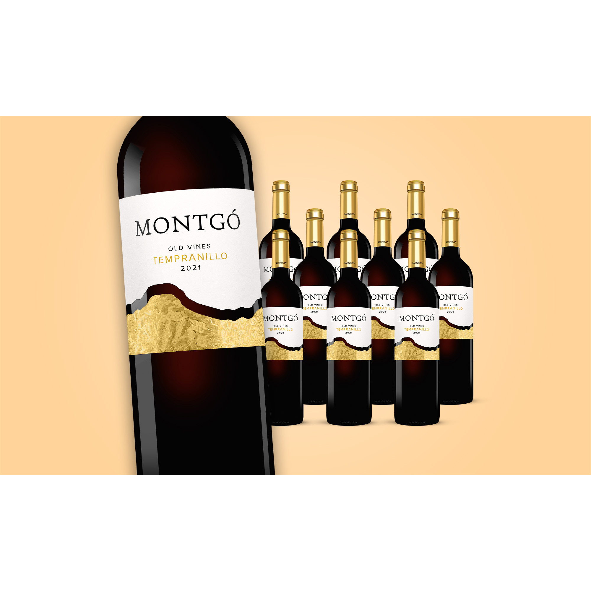 Montgó Tempranillo 2021  7.5L 14% Vol. Weinpaket aus Spanien 36710 vinos DE