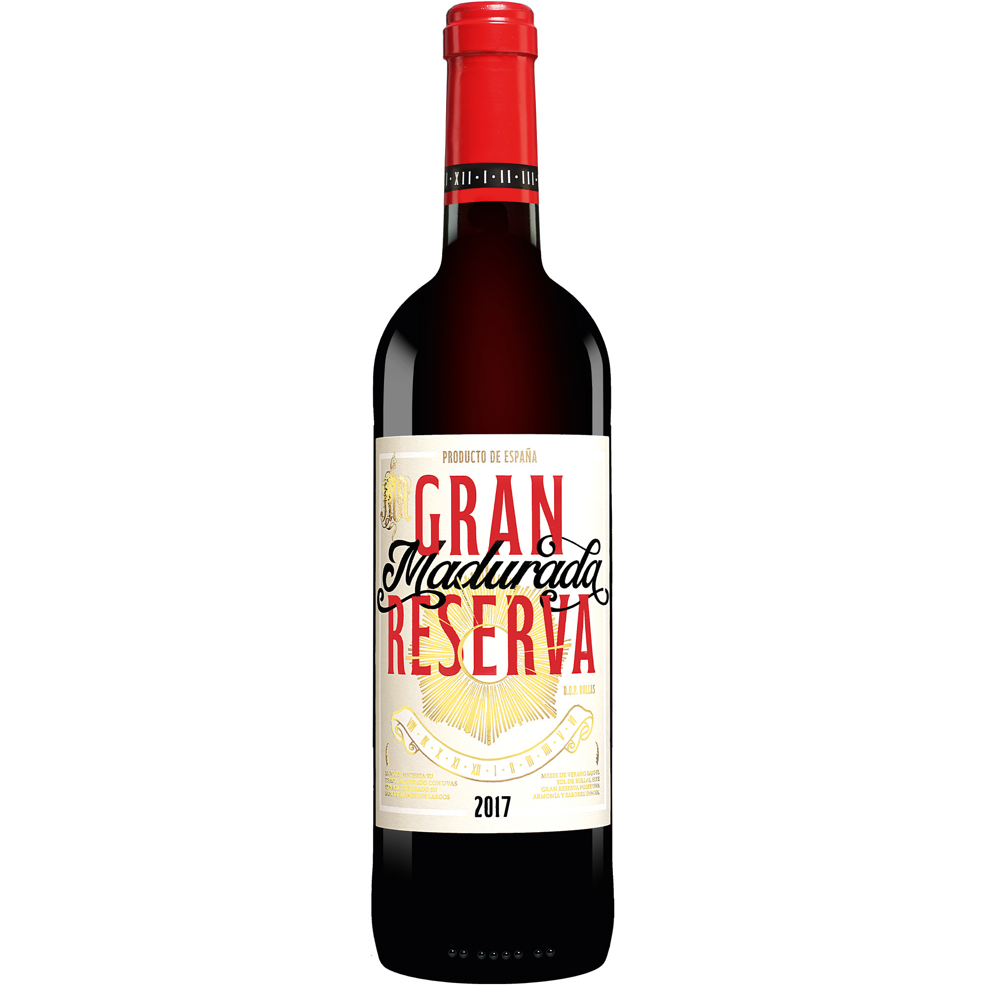 Madurada Gran Reserva 2017  0.75L 14% Vol. Rotwein Trocken aus Spanien Rotwein 36721 vinos DE