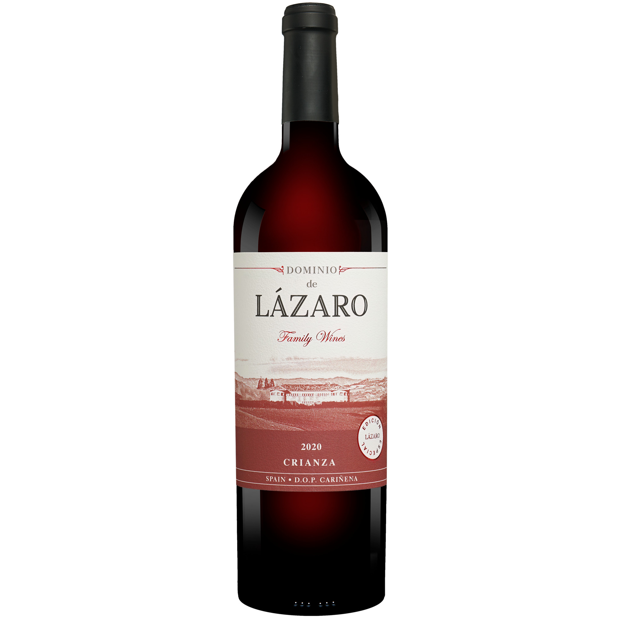 Dominio de Lázaro Crianza 2020  0.75L 14% Vol. Rotwein Trocken aus Spanien Rotwein 36736 vinos DE