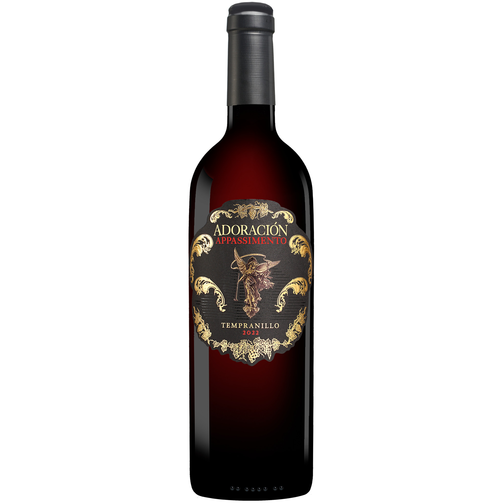 Adoración Appassimento 2022  0.75L 13.5% Vol. Rotwein Halbtrocken aus Spanien Rotwein 36823 vinos DE