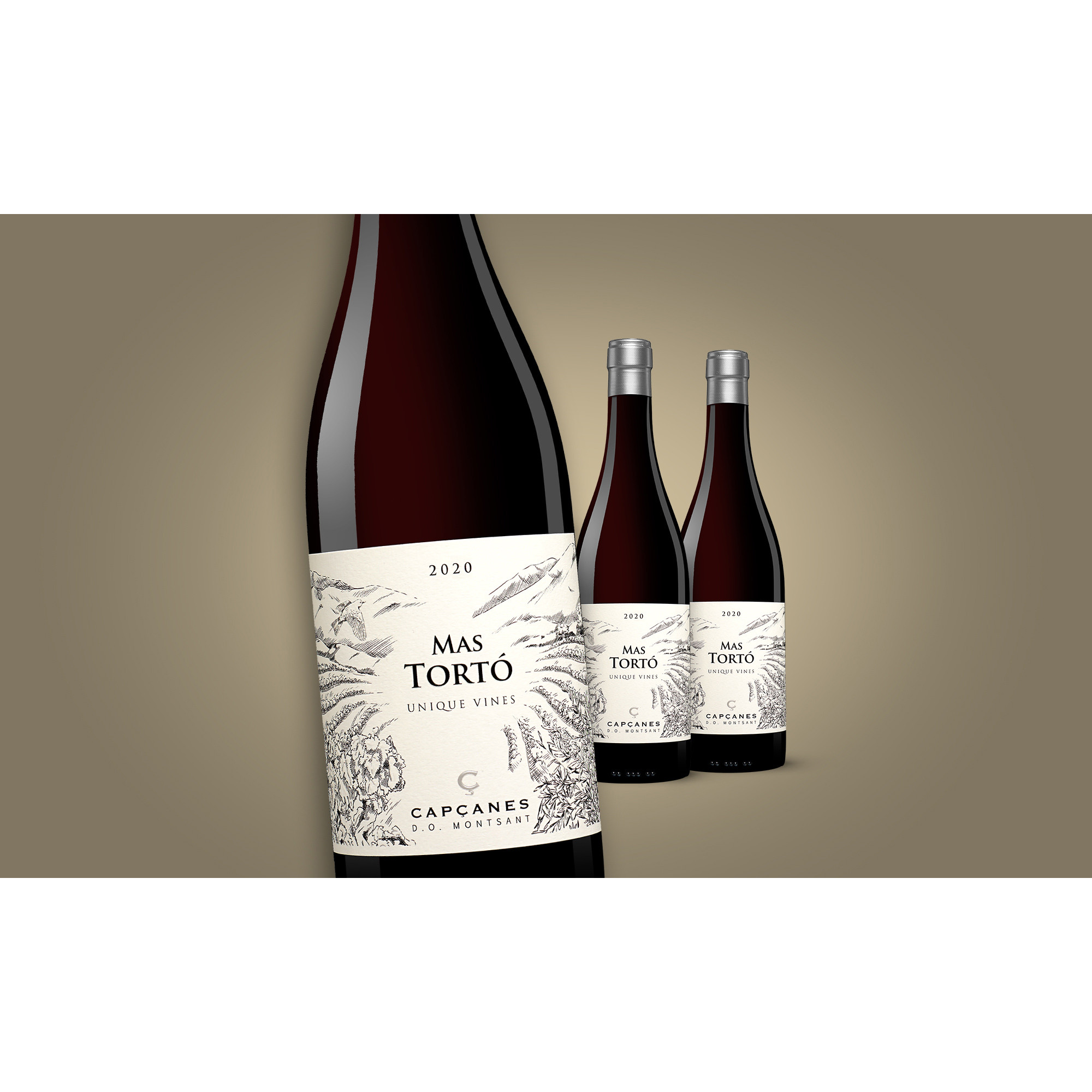 Capçanes »Mas Tortó« Unique Vines 2020  2.25L 15% Vol. Weinpaket aus Spanien 36844 vinos DE