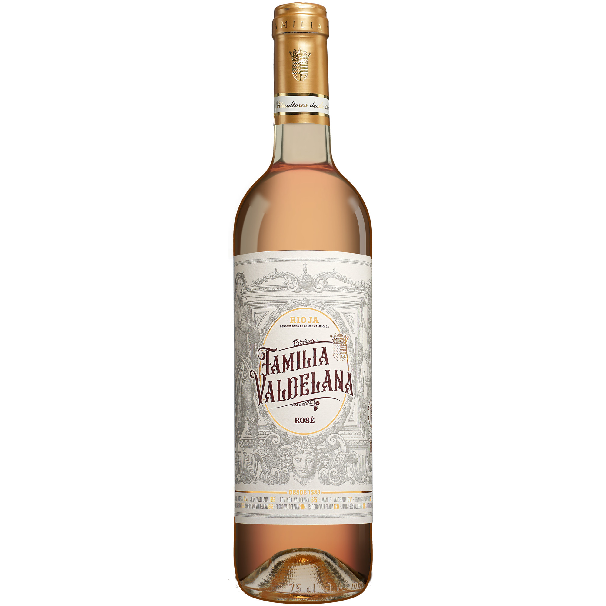 Valdelana Rosado 2022  0.75L 12.5% Vol. Roséwein Trocken aus Spanien Rosewein 36894 vinos DE