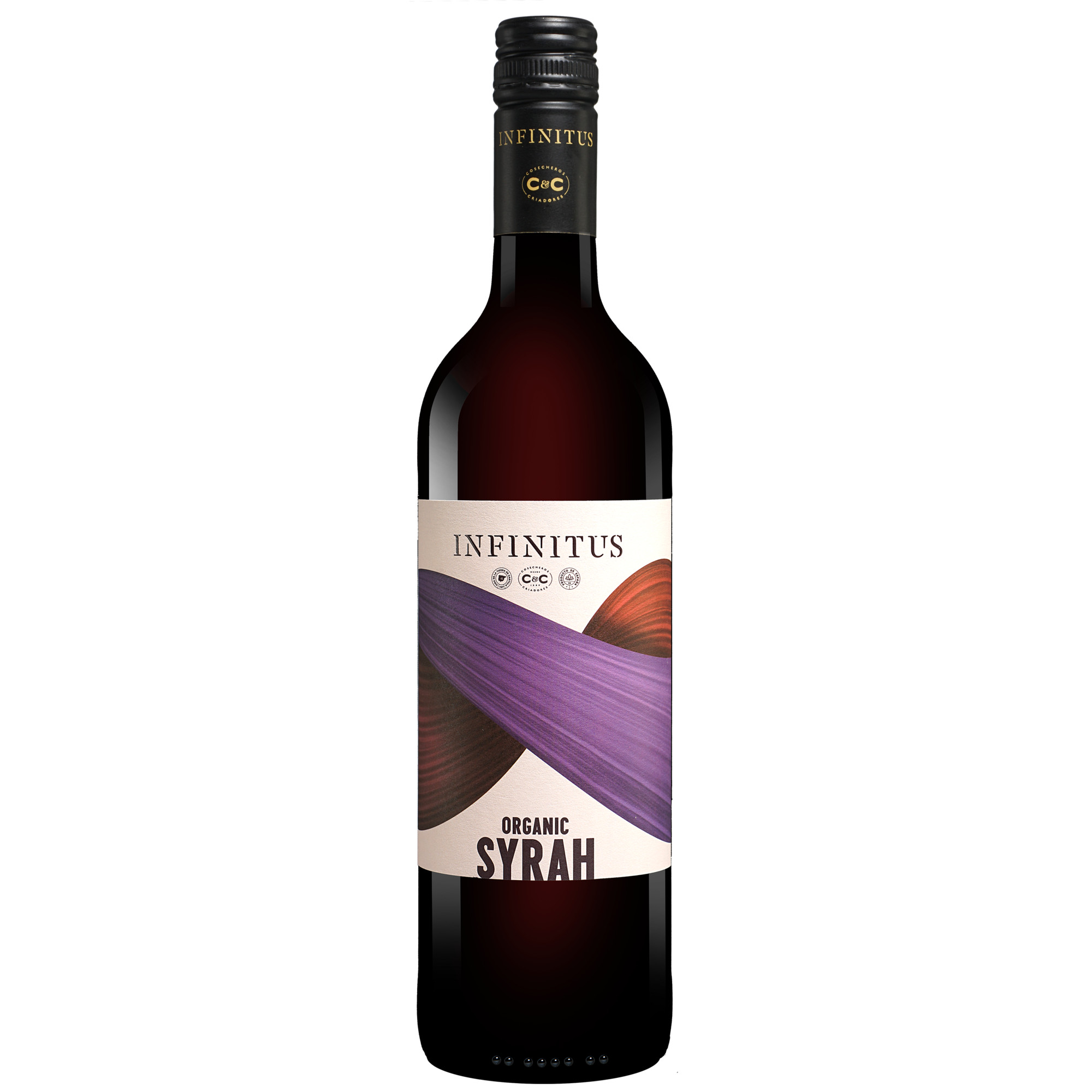 Infinitus Syrah 2022  0.75L 13.5% Vol. Rotwein Trocken aus Spanien Rotwein 36931 vinos DE