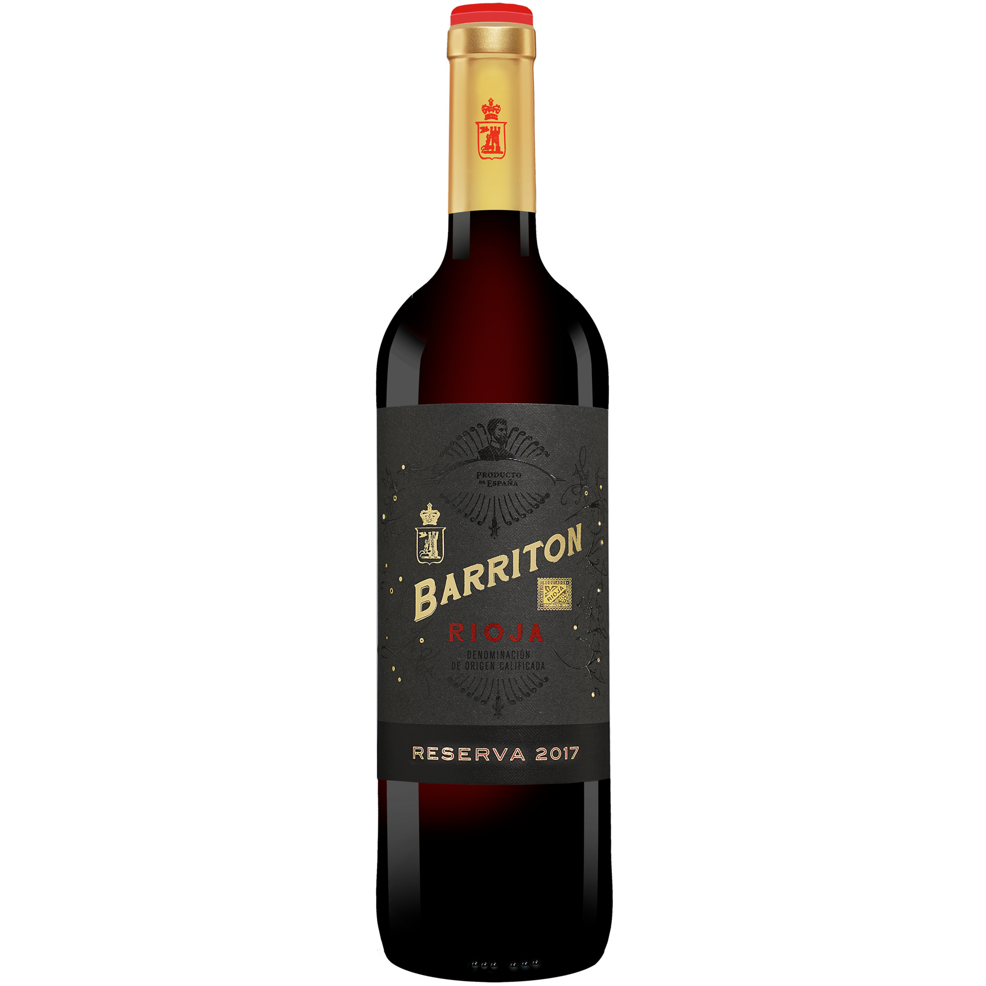Barriton Reserva 2017  013.5% Vol. Rotwein Trocken aus Spanien