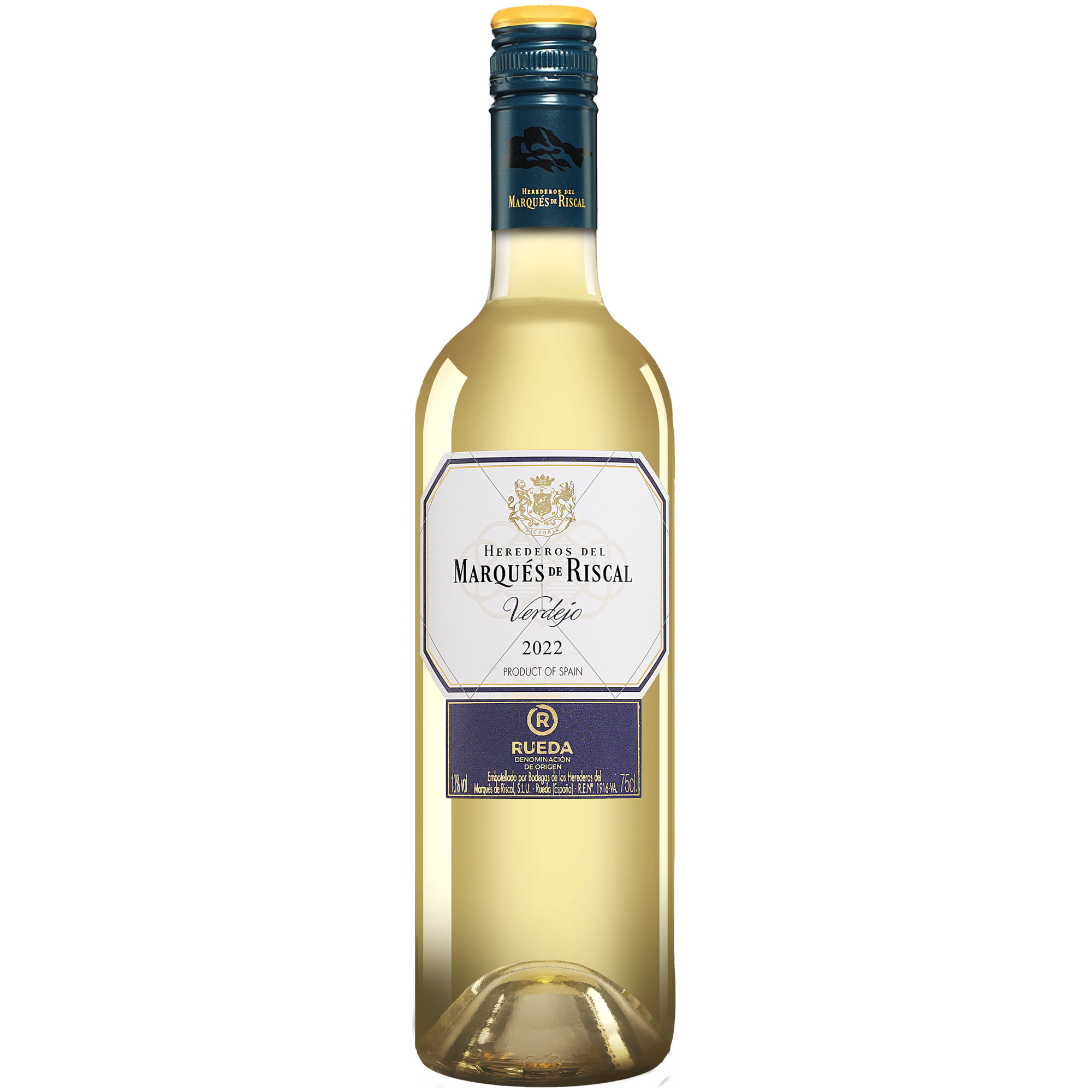 Marqués de Riscal Blanco Rueda 2022  013% Vol. Weißwein Trocken aus Spanien