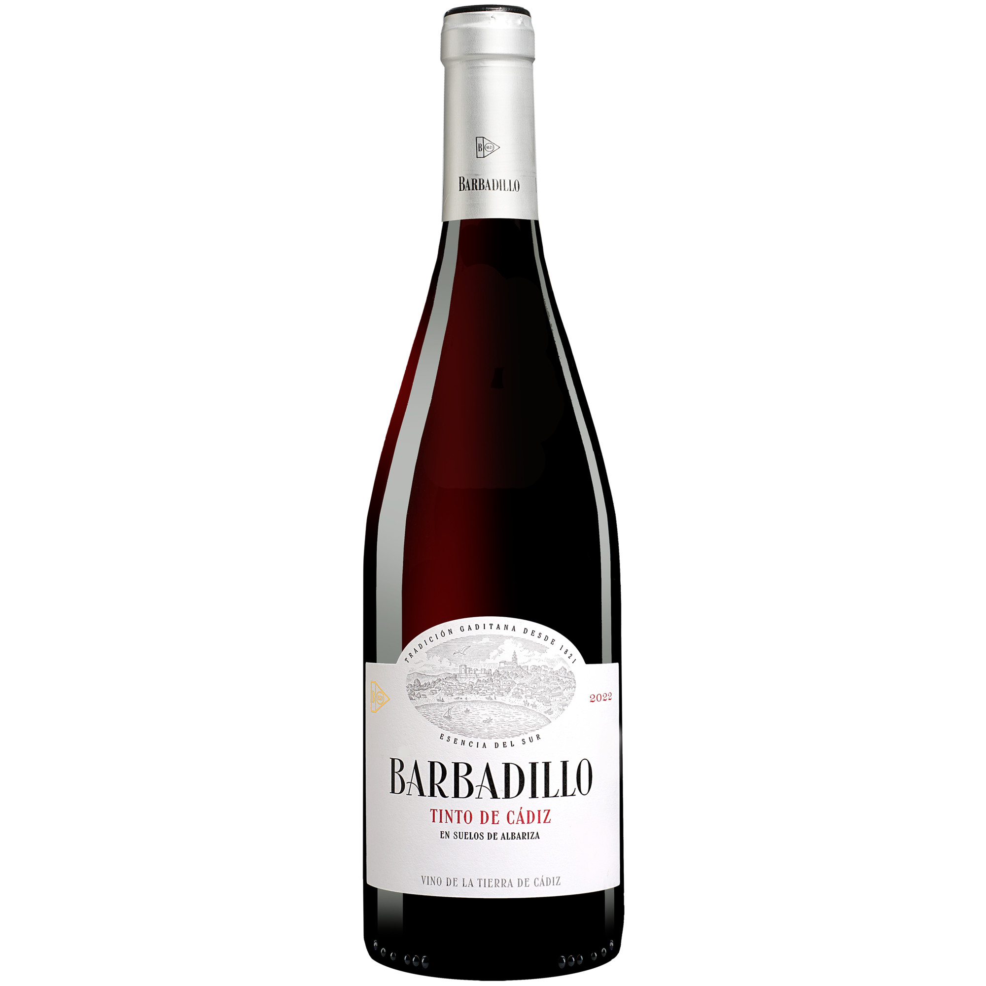 Barbadillo Tinto de Cádiz 2022  013.5% Vol. Rotwein Trocken aus Spanien