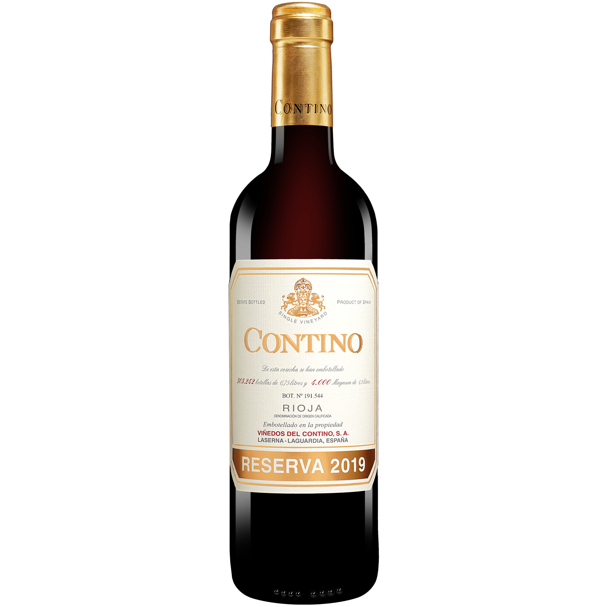Contino  Reserva 2019  014% Vol. Rotwein Trocken aus Spanien