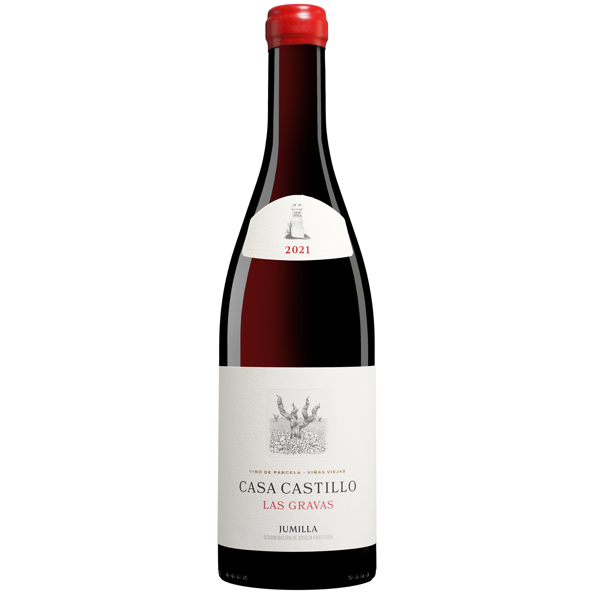 Casa Castillo »Las Gravas« 2021  0.75L 15% Vol. Rotwein Trocken aus Spanien