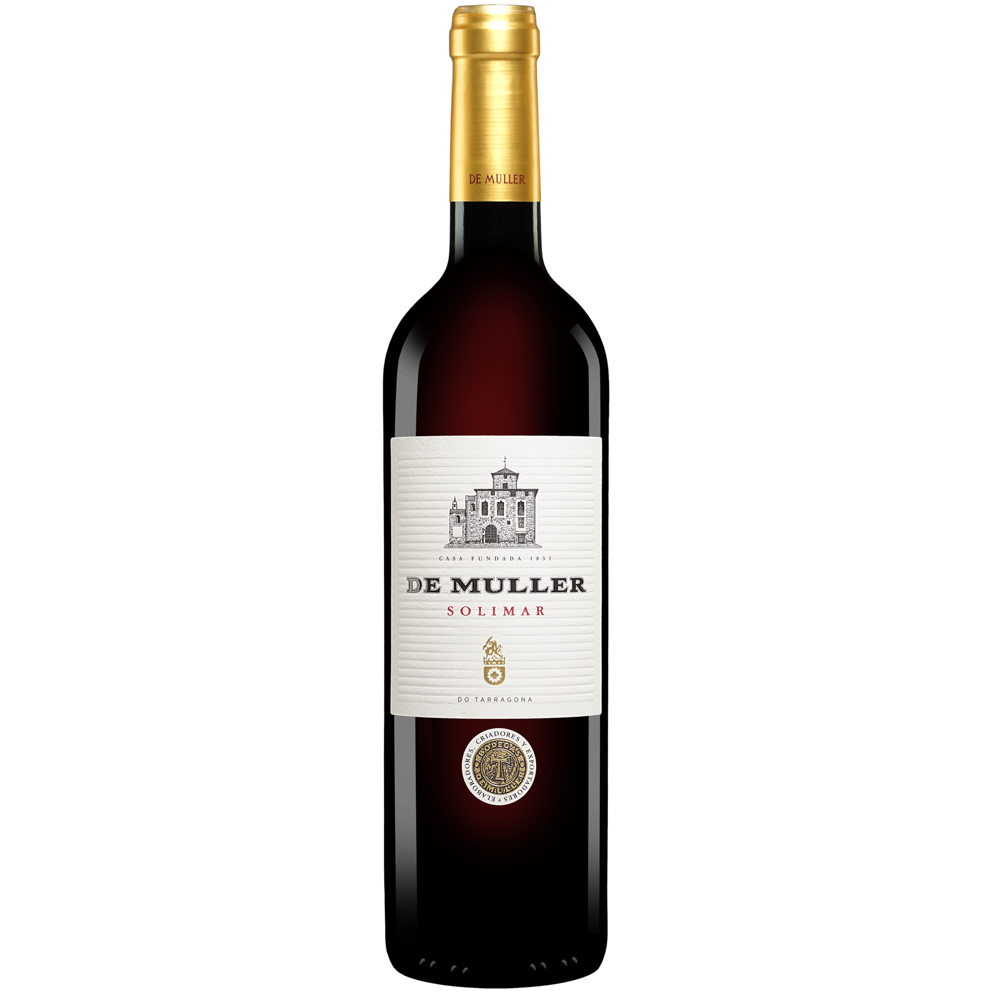 De Muller »Solimar« Tinto Crianza 2021  0.75L 13% Vol. Rotwein Trocken aus Spanien