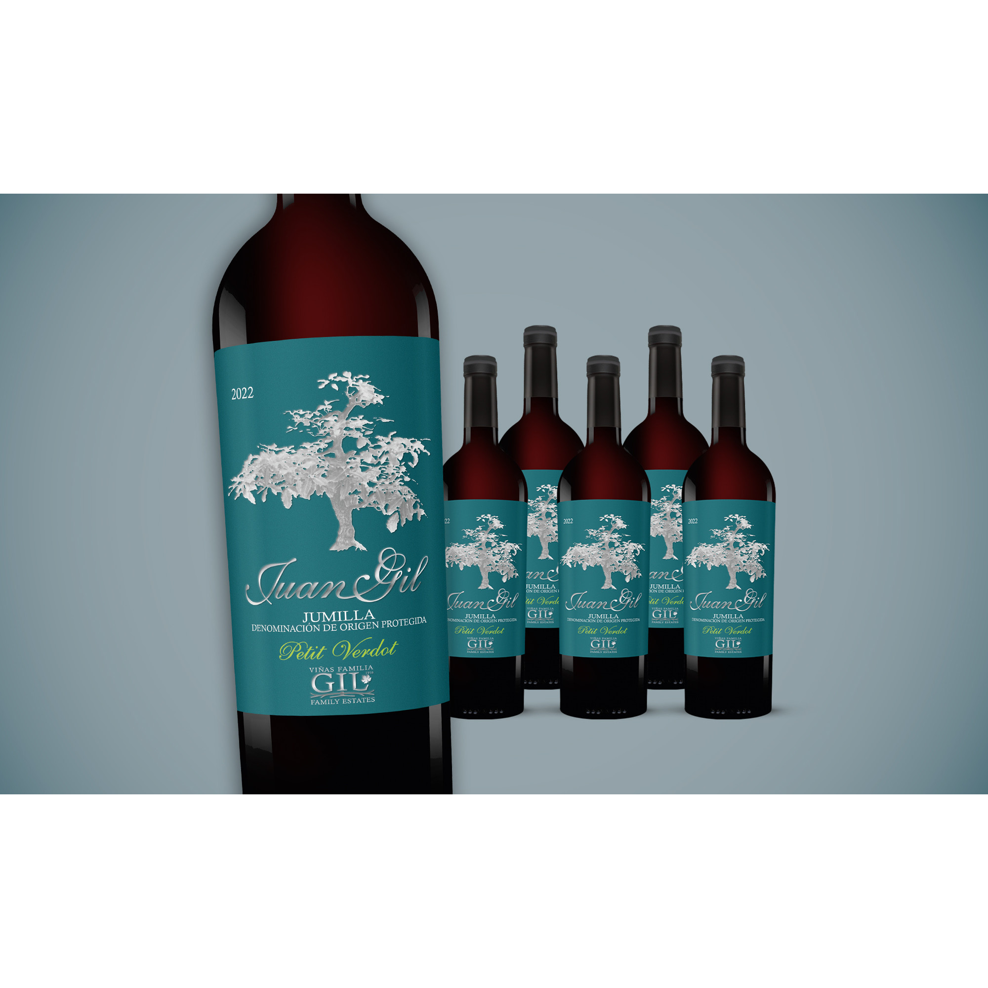 Juan Gil Petit Verdot Barrica 2022 Paket  4.5L 14% Vol. Weinpaket aus Spanien 37146 vinos DE
