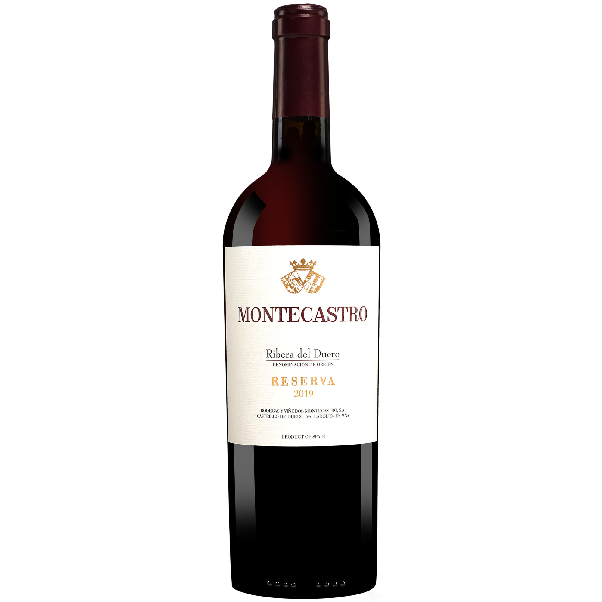 Montecastro Reserva 2019  015% Vol. Rotwein Trocken aus Spanien