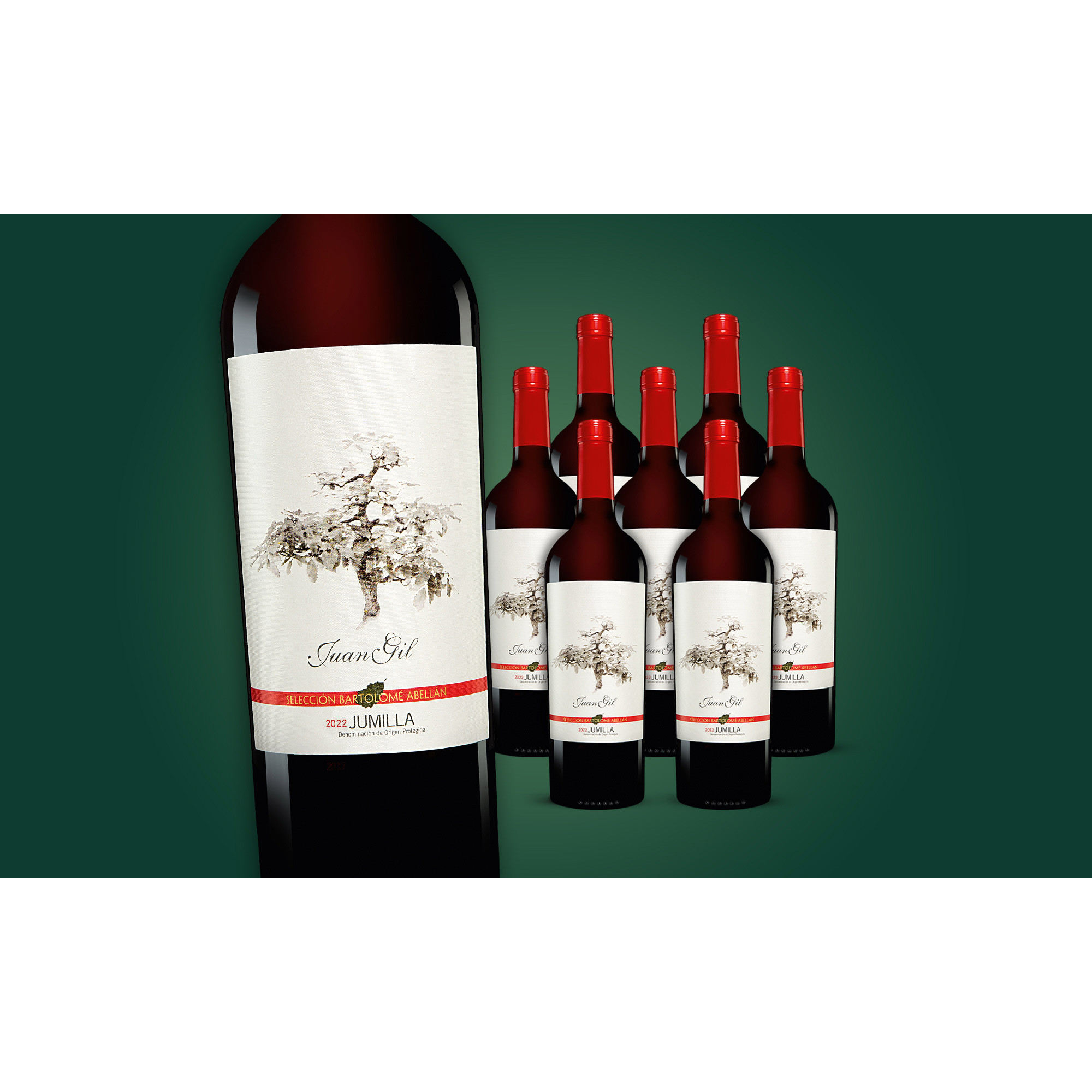 Juan Gil Selección Bartolomé Abellan 2022  6L 14.5% Vol. Weinpaket aus Spanien 37174 vinos DE