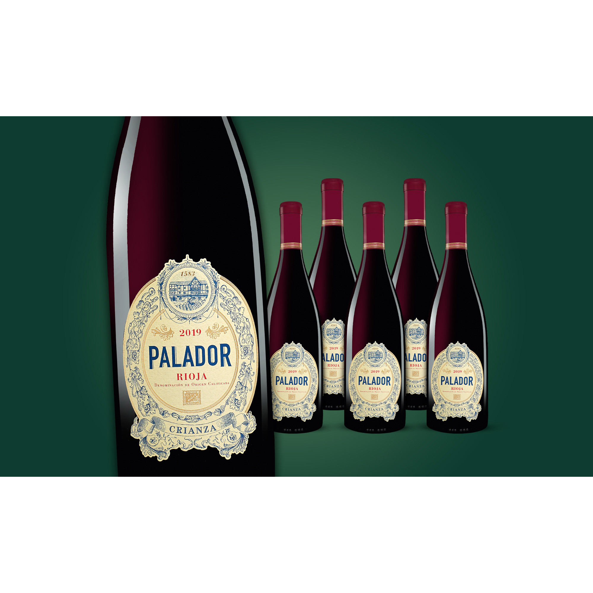 Palador Crianza 2019  4.5L 14.5% Vol. Weinpaket aus Spanien 37177 vinos DE