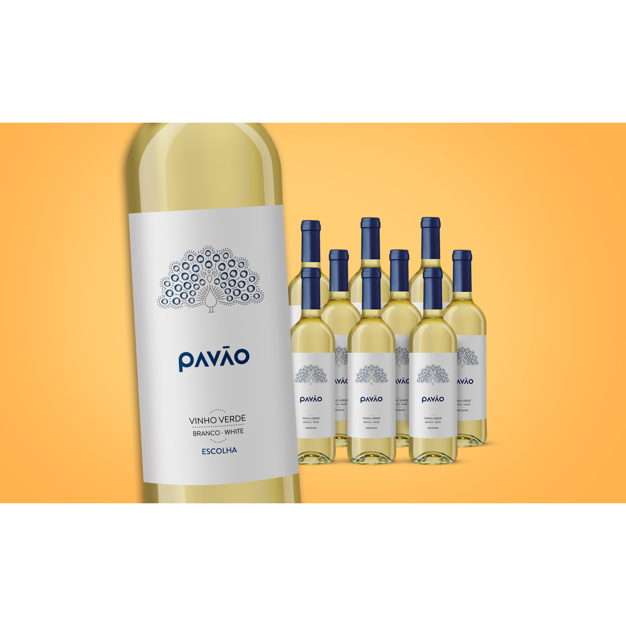 Pavao Escolha Vinho Verde Branco 2022  7.5L 11% Vol. Weinpaket aus Spanien 37190 vinos DE