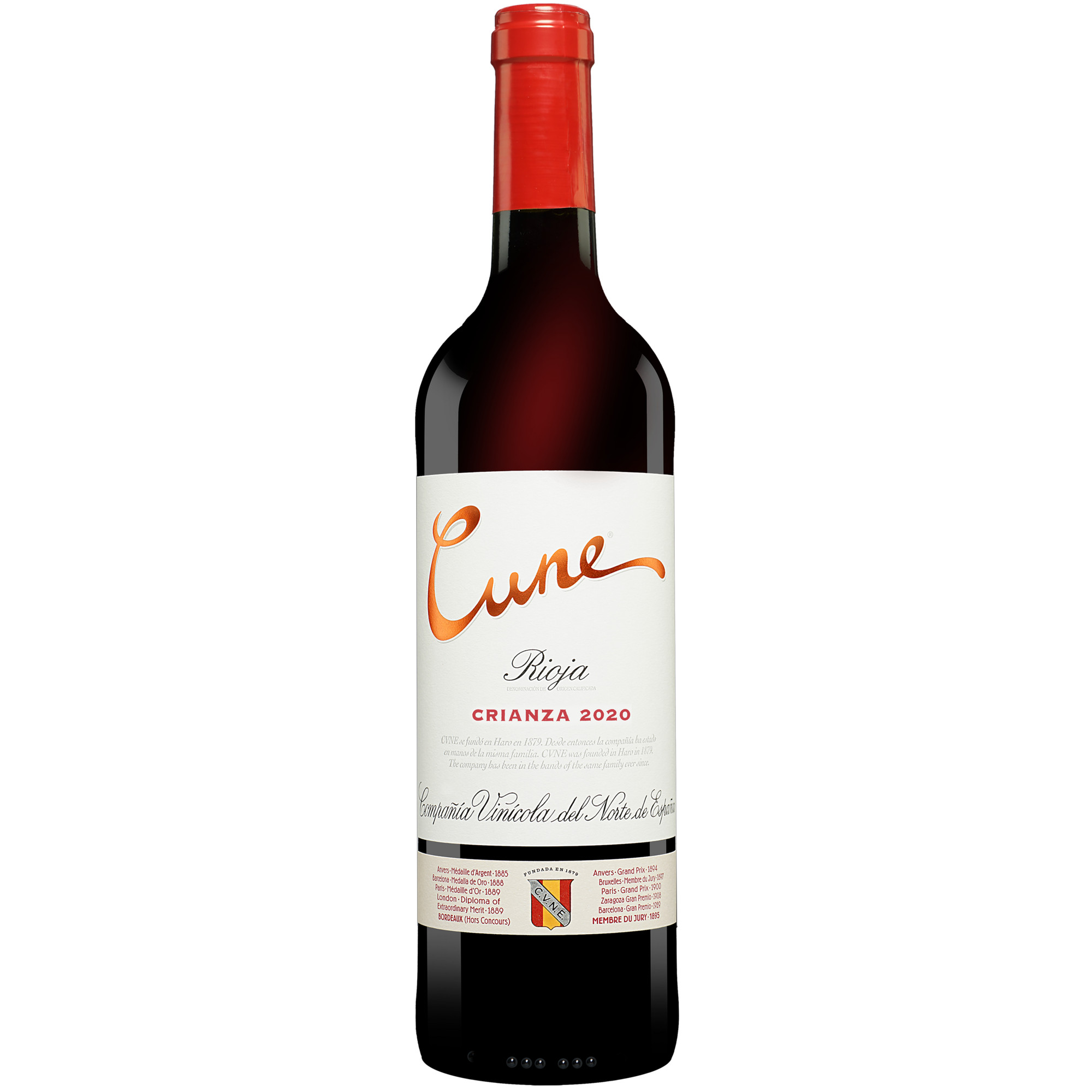 Cune Crianza 2020  013.5% Vol. Rotwein Trocken aus Spanien