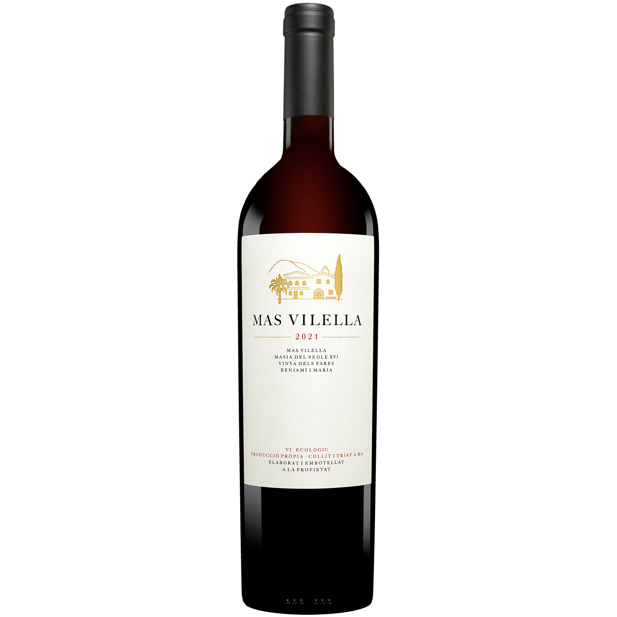 Mas Vilella Negre 2021  015.5% Vol. Rotwein Trocken aus Spanien