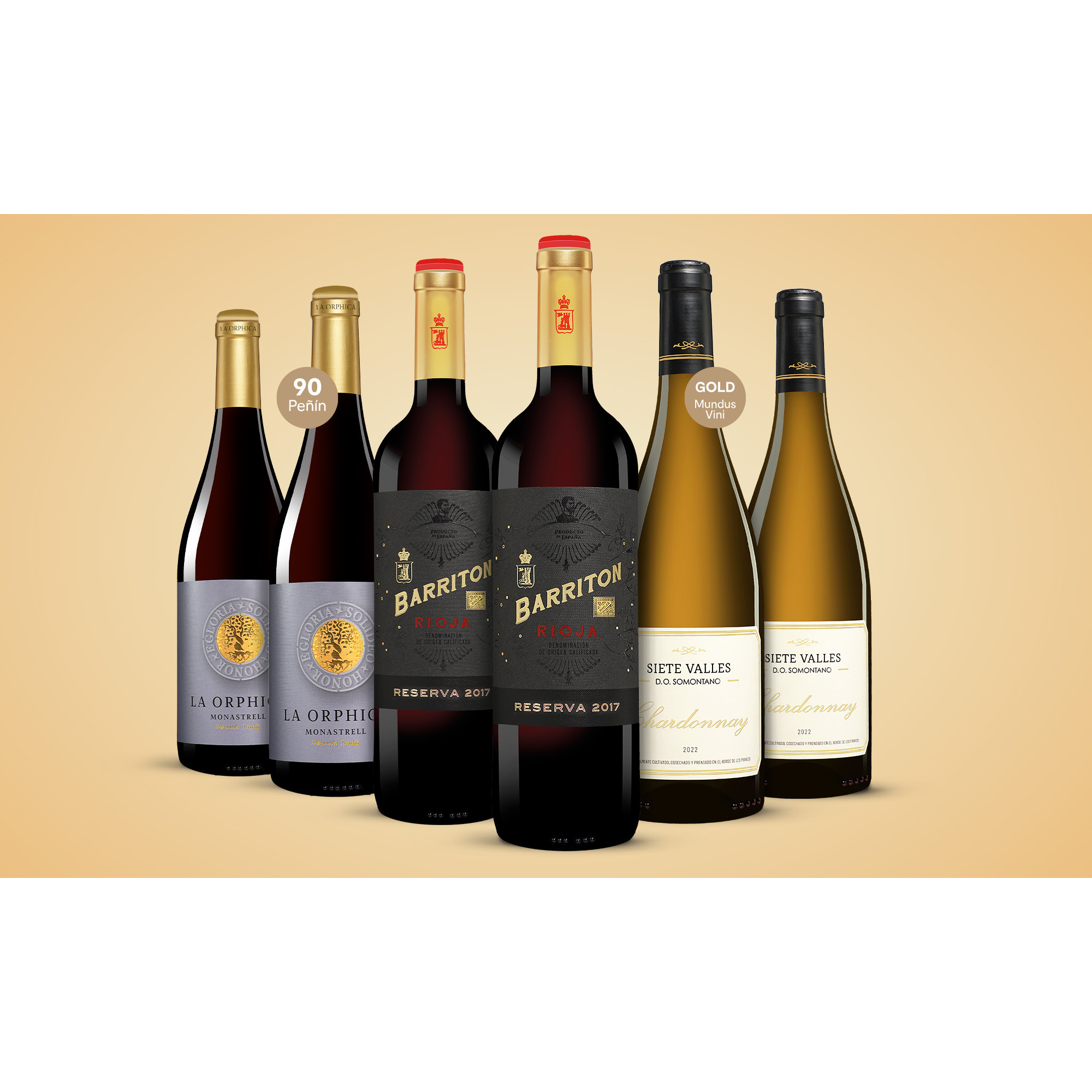 November-Genießer-Paket  4.5L Weinpaket aus Spanien 37278 vinos DE