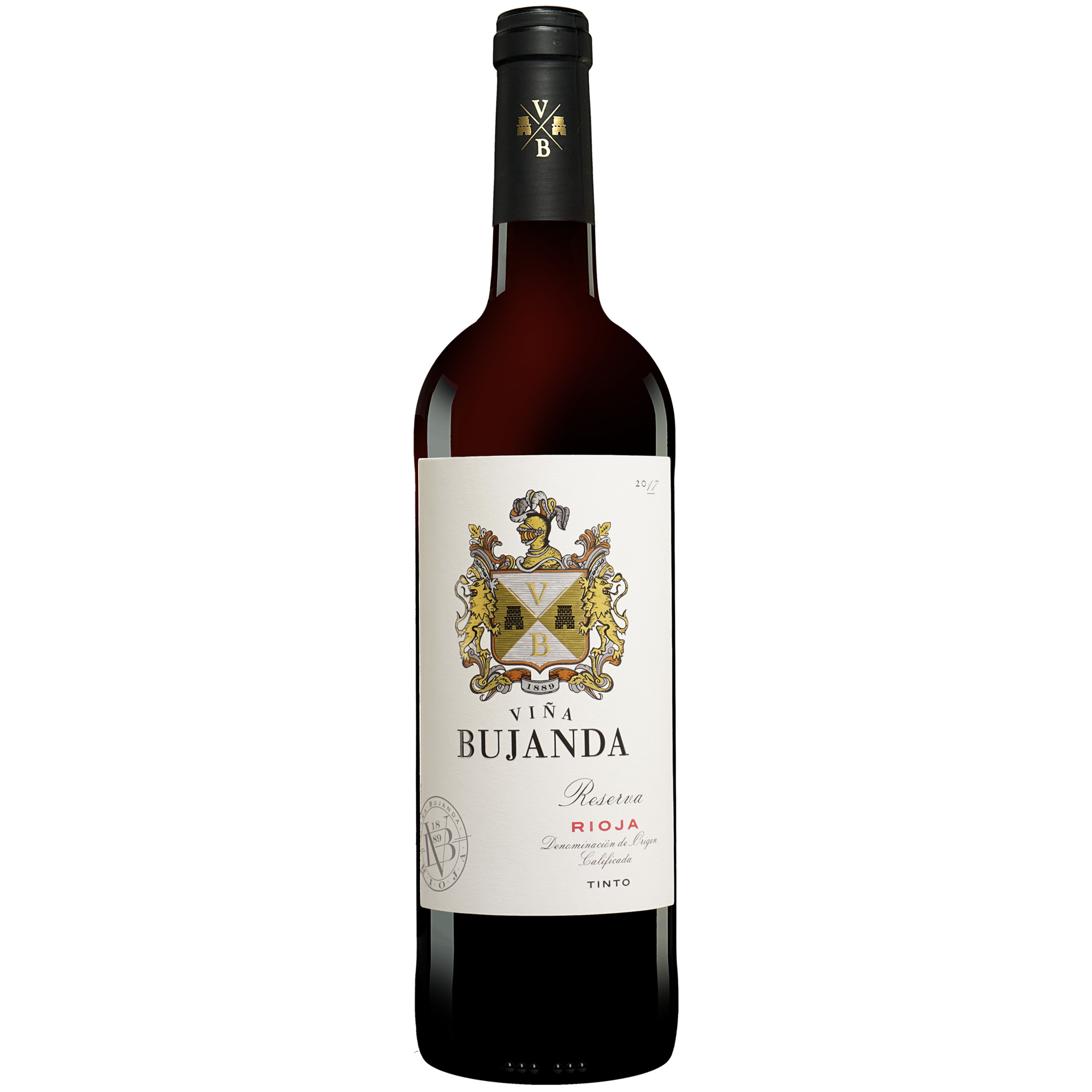 Viña Bujanda Reserva 2017  013.5% Vol. Rotwein Trocken aus Spanien