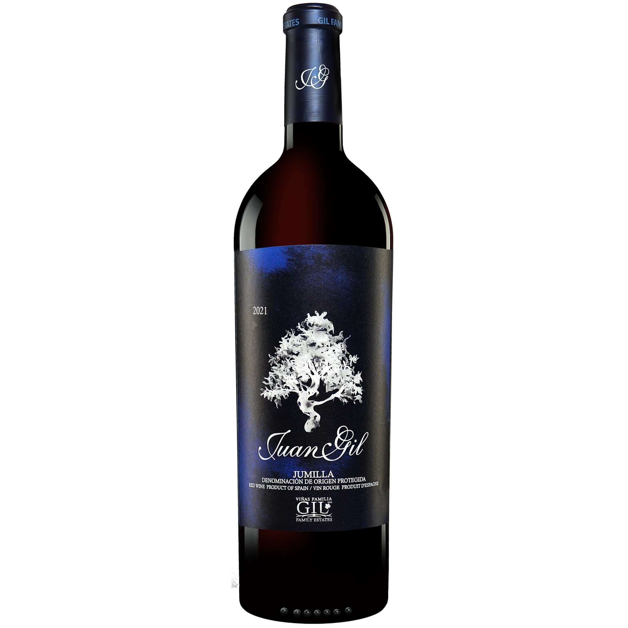 Juan Gil »Etiqueta Azul« 2021  015.5% Vol. Rotwein Trocken aus Spanien