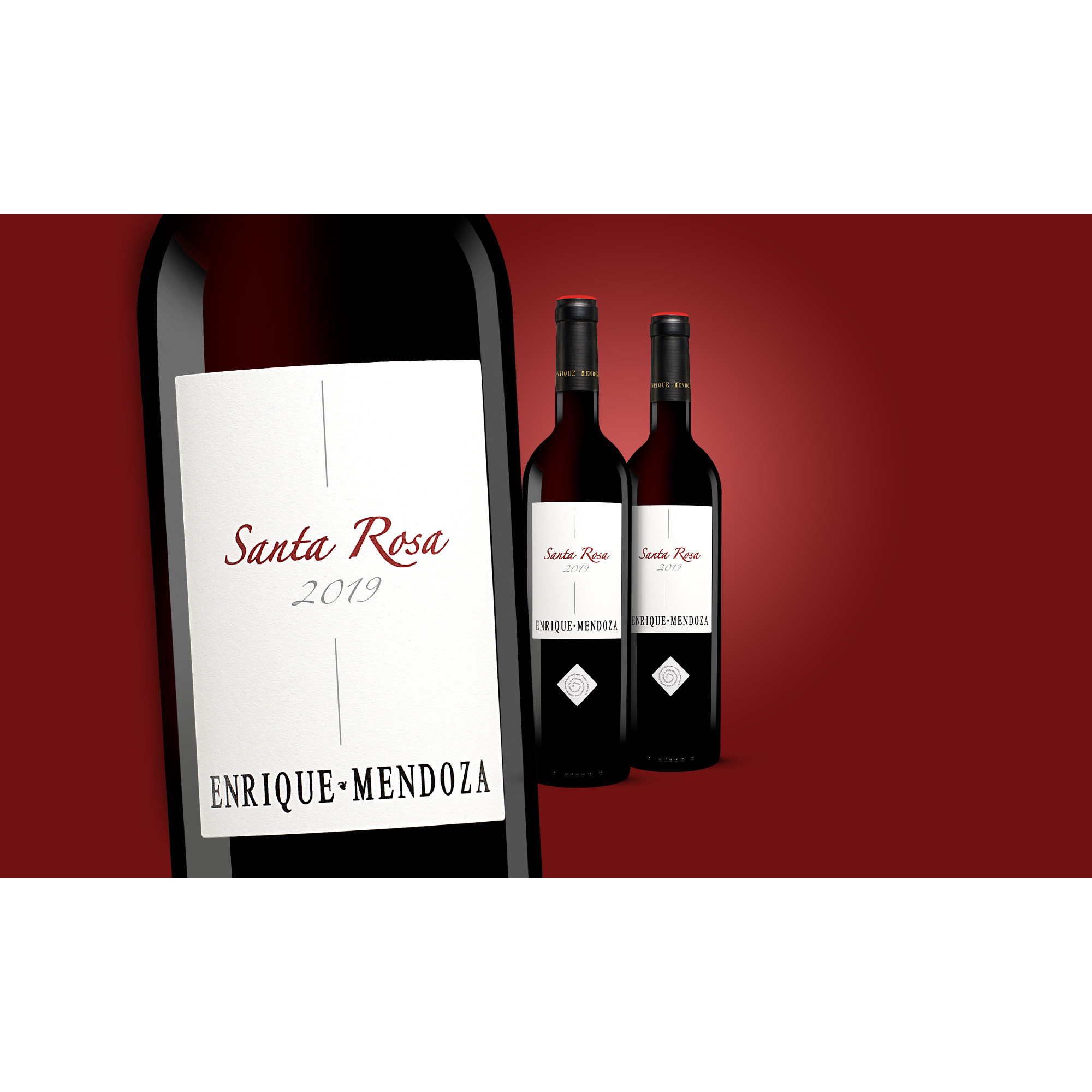 Enrique Mendoza »Santa Rosa« 2019  2.25L 14.5% Vol. Weinpaket aus Spanien 37372 vinos DE