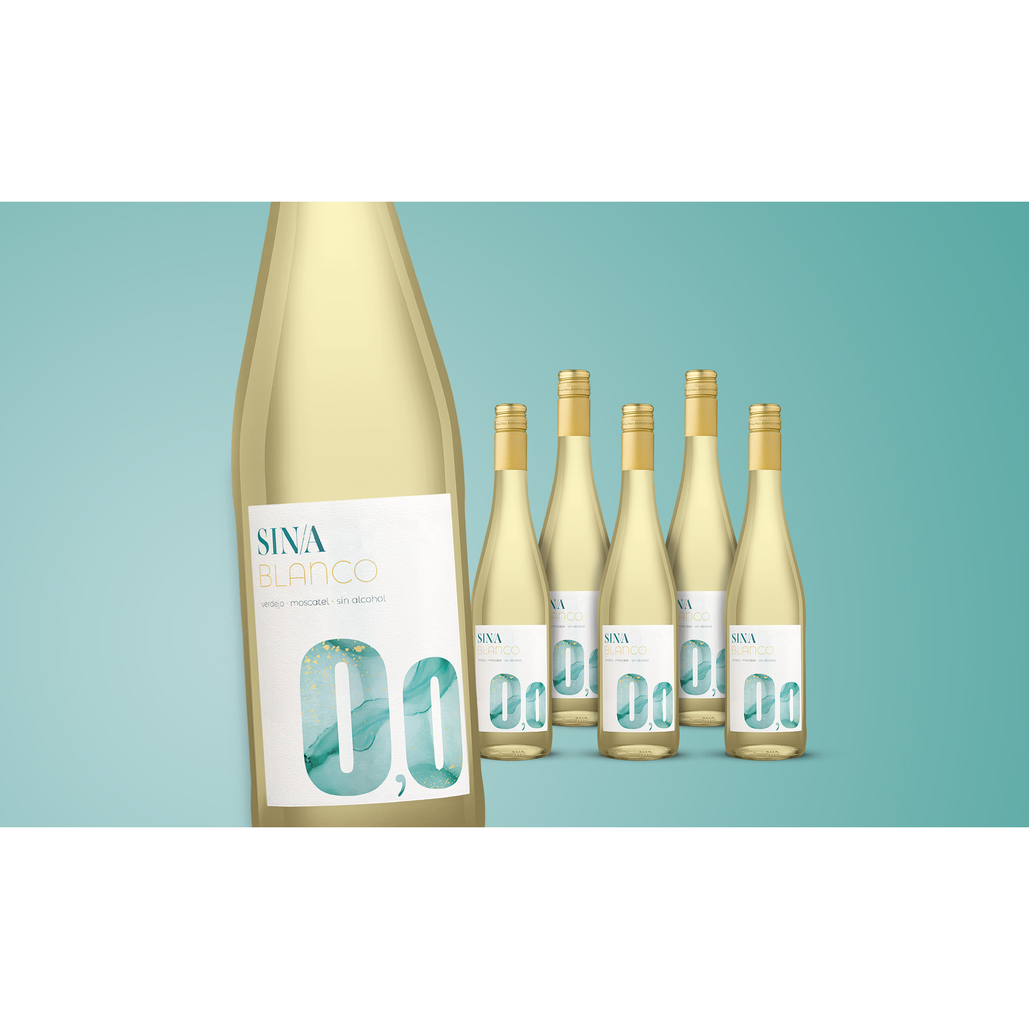 SIN/A 0,0 Blanco 2022  4.5L Weinpaket aus Spanien 37381 vinos DE