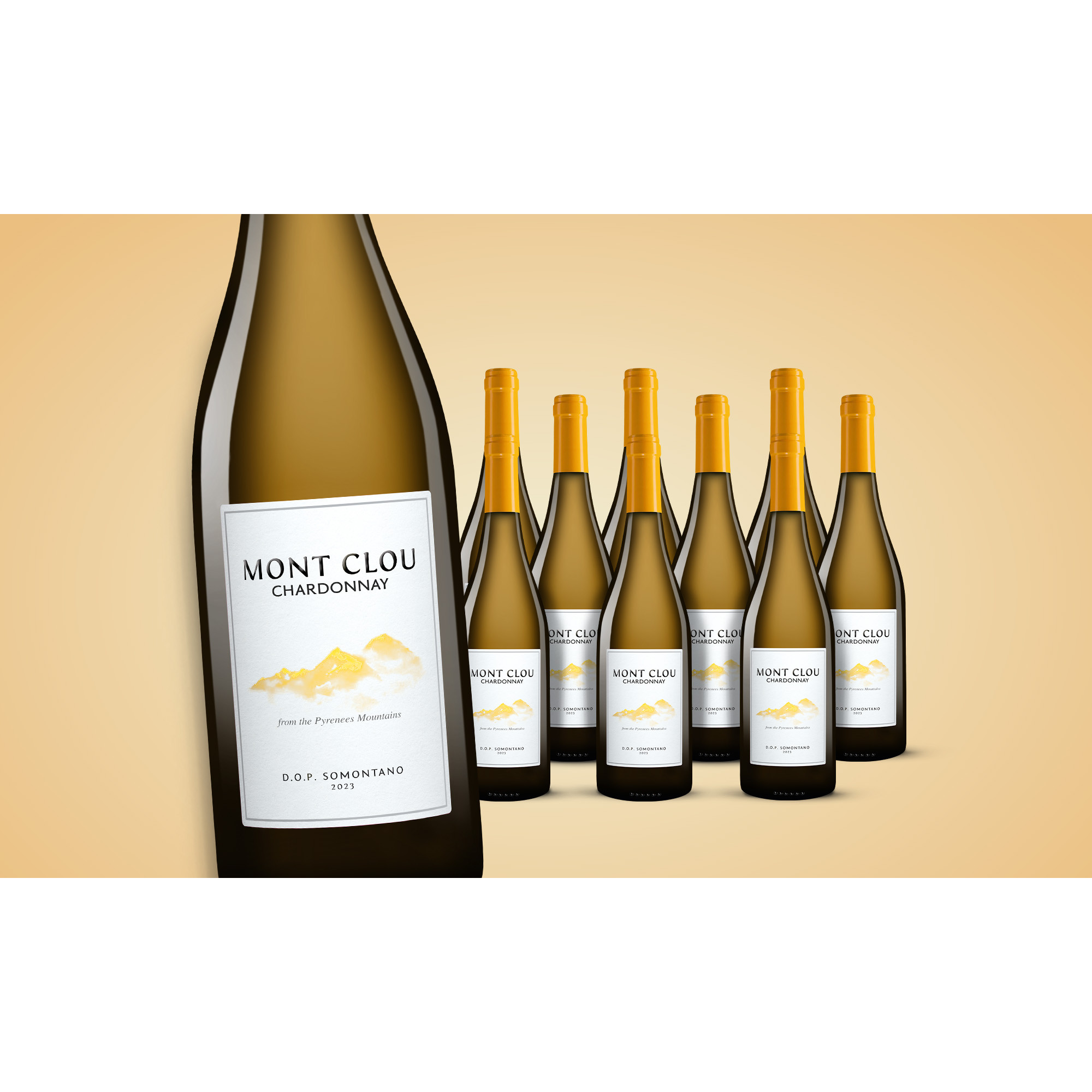 Mont Clou Chardonnay 2023  7.5L 13.5% Vol. Weinpaket aus Spanien 37383 vinos DE