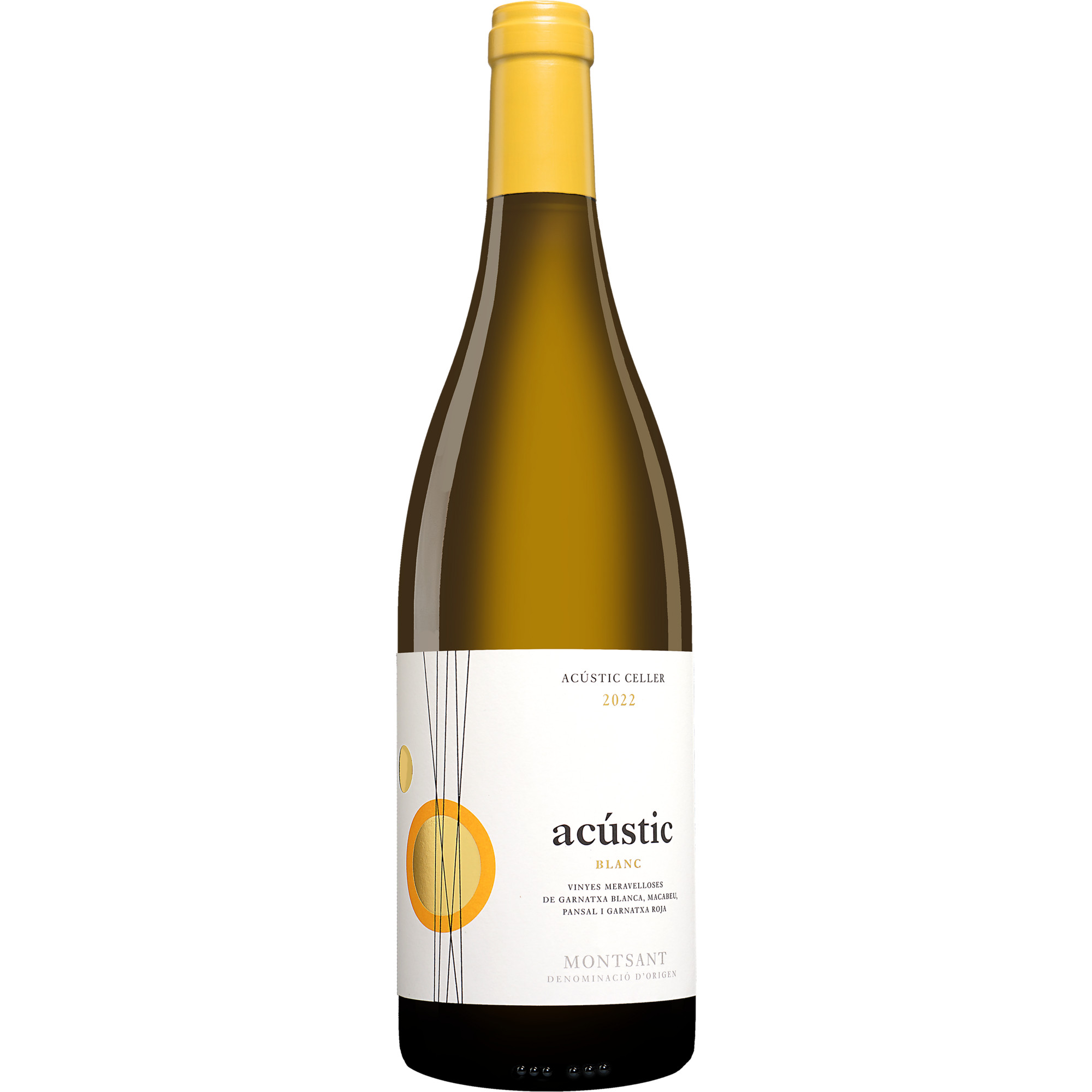 Acústic Blanc 2022  014% Vol. Weißwein Trocken aus Spanien