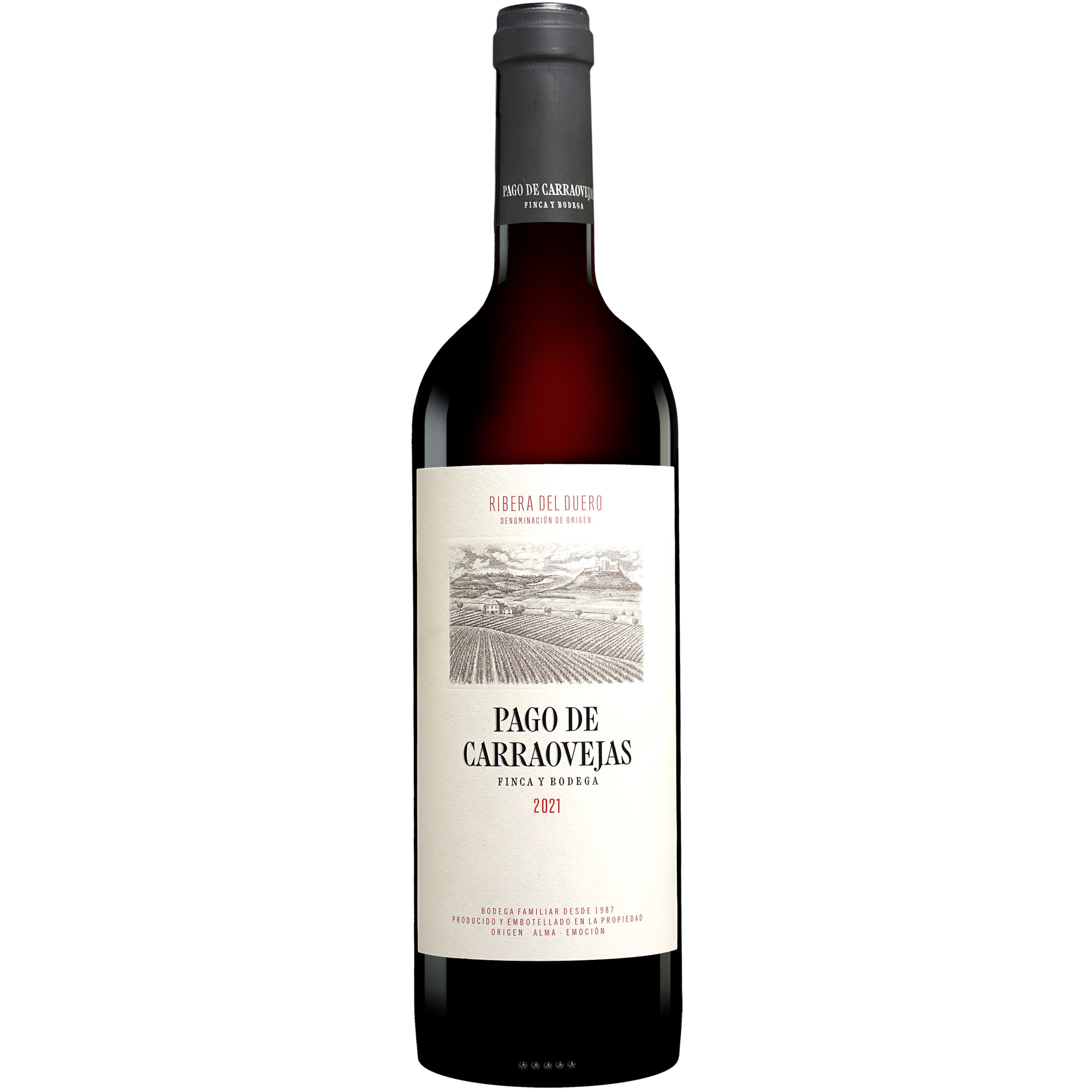 Pago de Carraovejas 2021  015% Vol. Rotwein Trocken aus Spanien