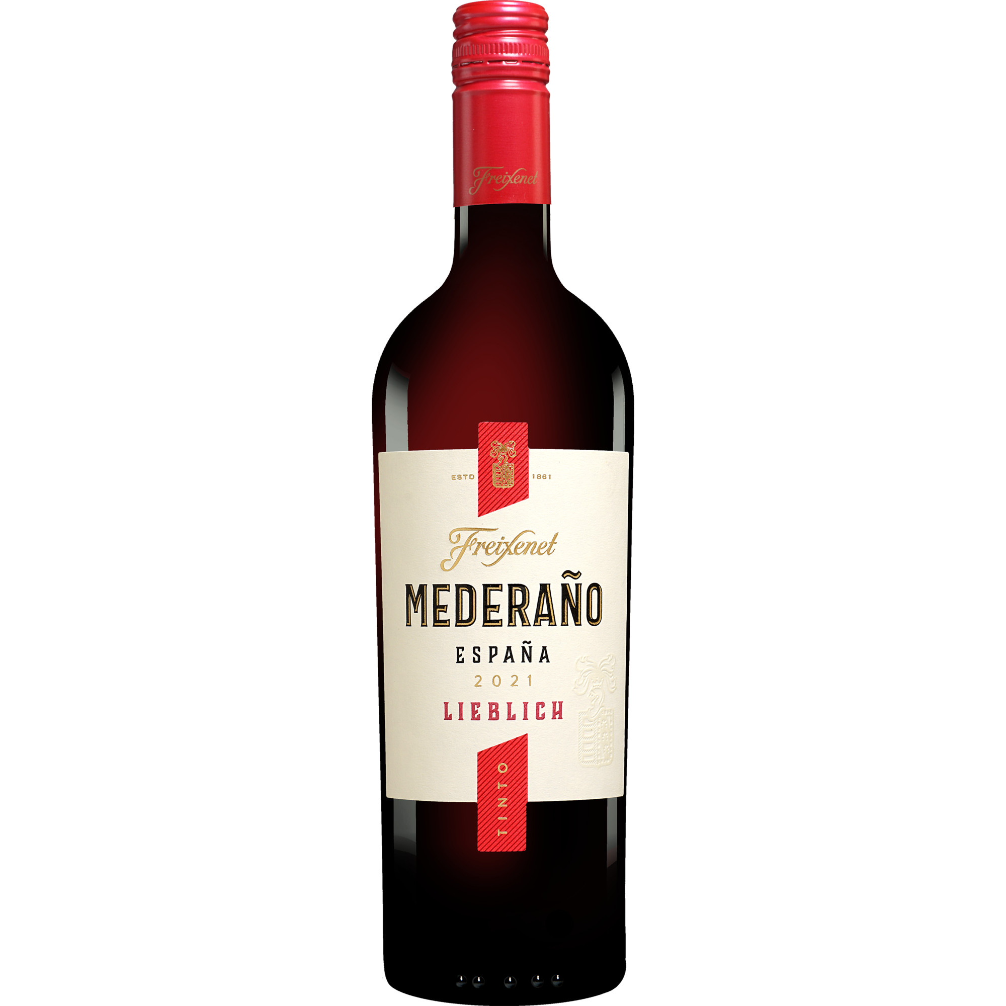 Freixenet »Mederaño« Tinto Lieblich 2021  012% Vol. Rotwein Lieblich aus Spanien