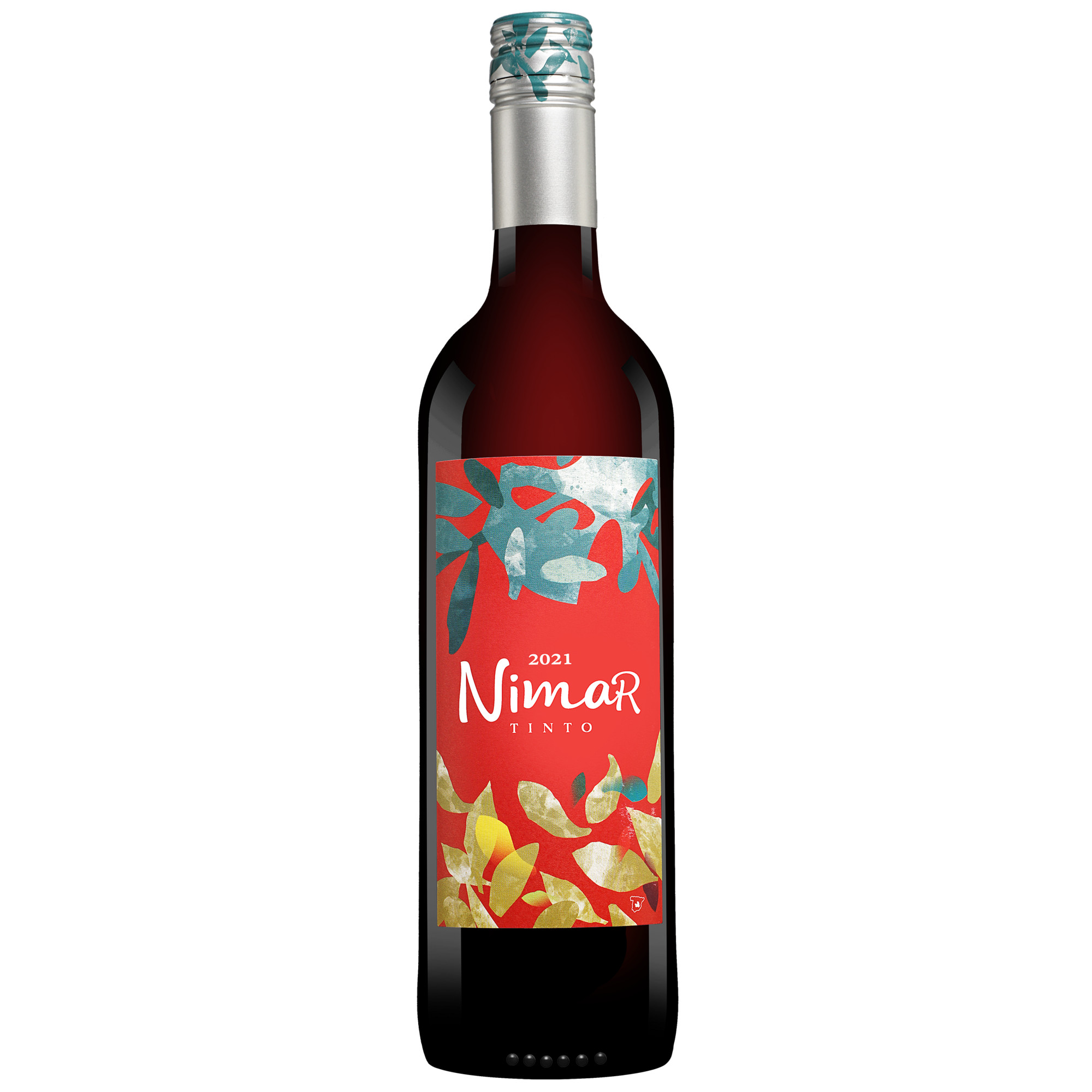 Nimar Tinto 2021  0.75L 13% Vol. Rotwein Halbtrocken aus Spanien Rotwein 37519 vinos DE