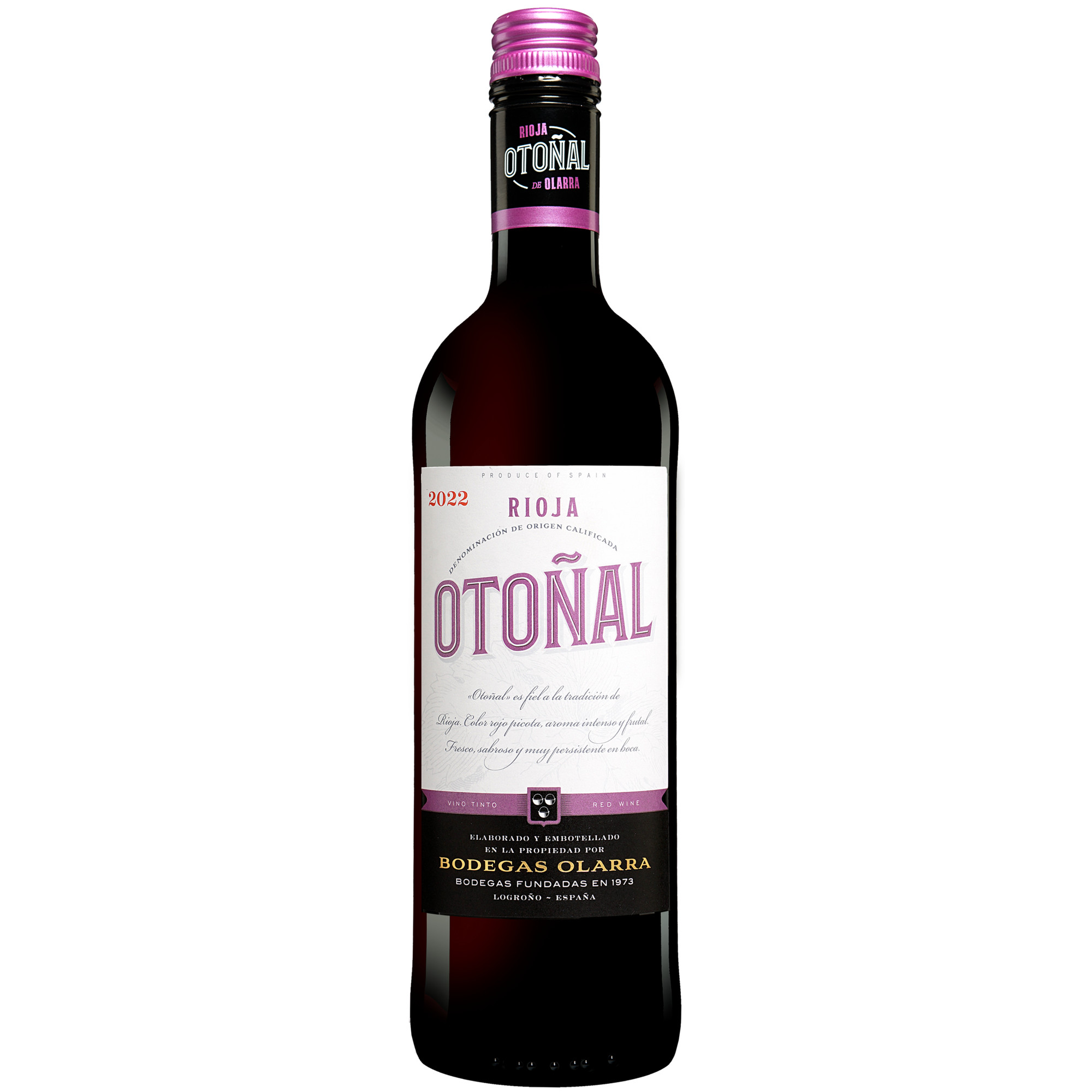 Otoñal Tinto 2022  013% Vol. Rotwein Trocken aus Spanien