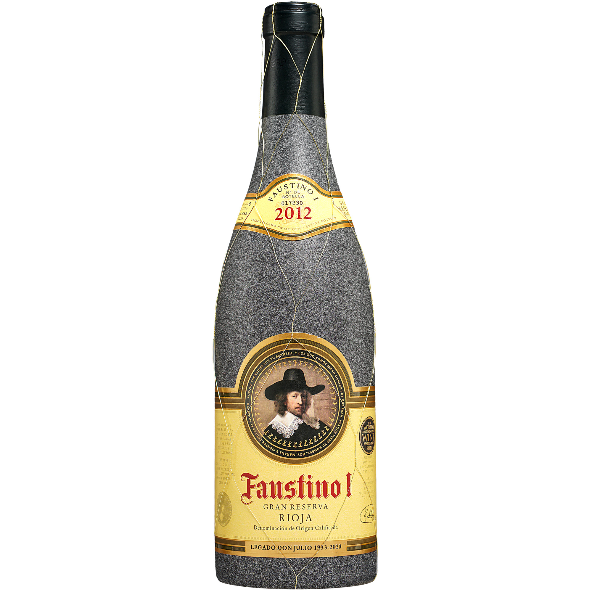 Faustino I Gran Reserva 2012  0.75L 14% Vol. Rotwein Trocken aus Spanien Rotwein 37602 vinos DE