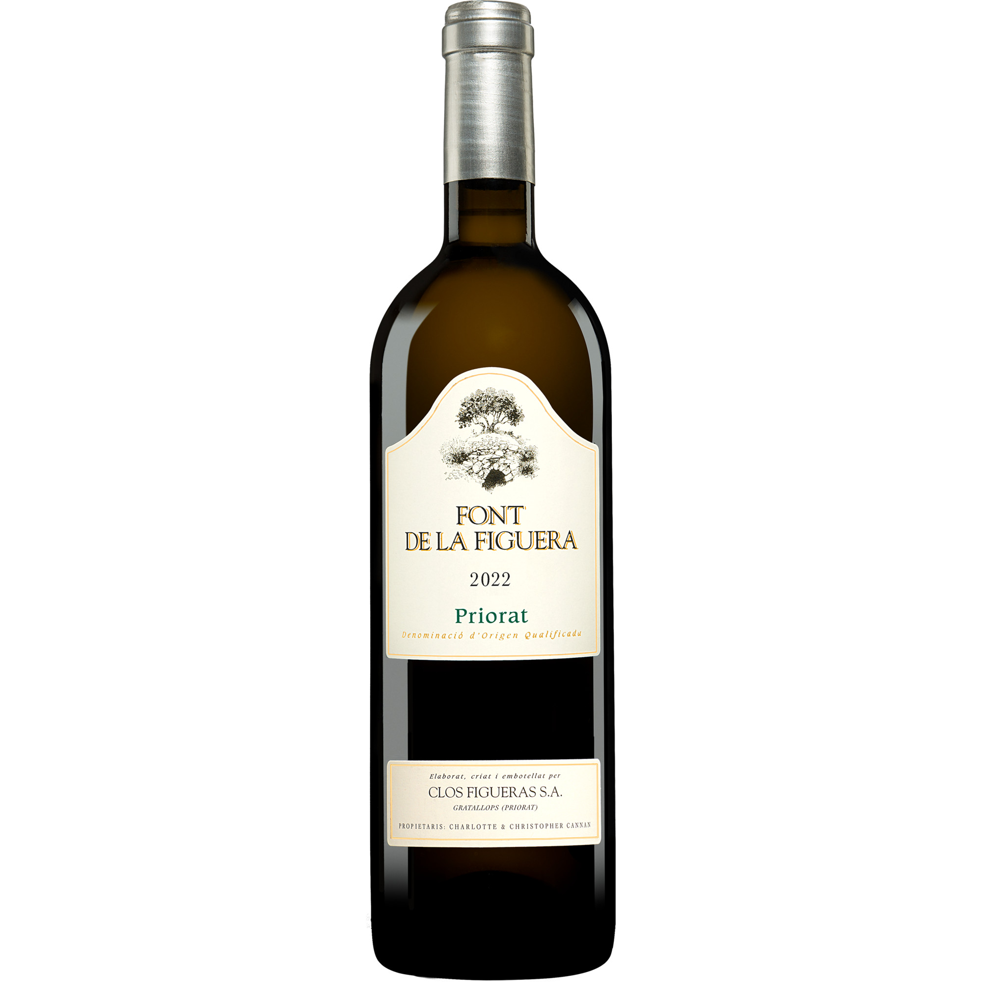 Font de la Figuera Blanc 2022  014.5% Vol. Weißwein Trocken aus Spanien