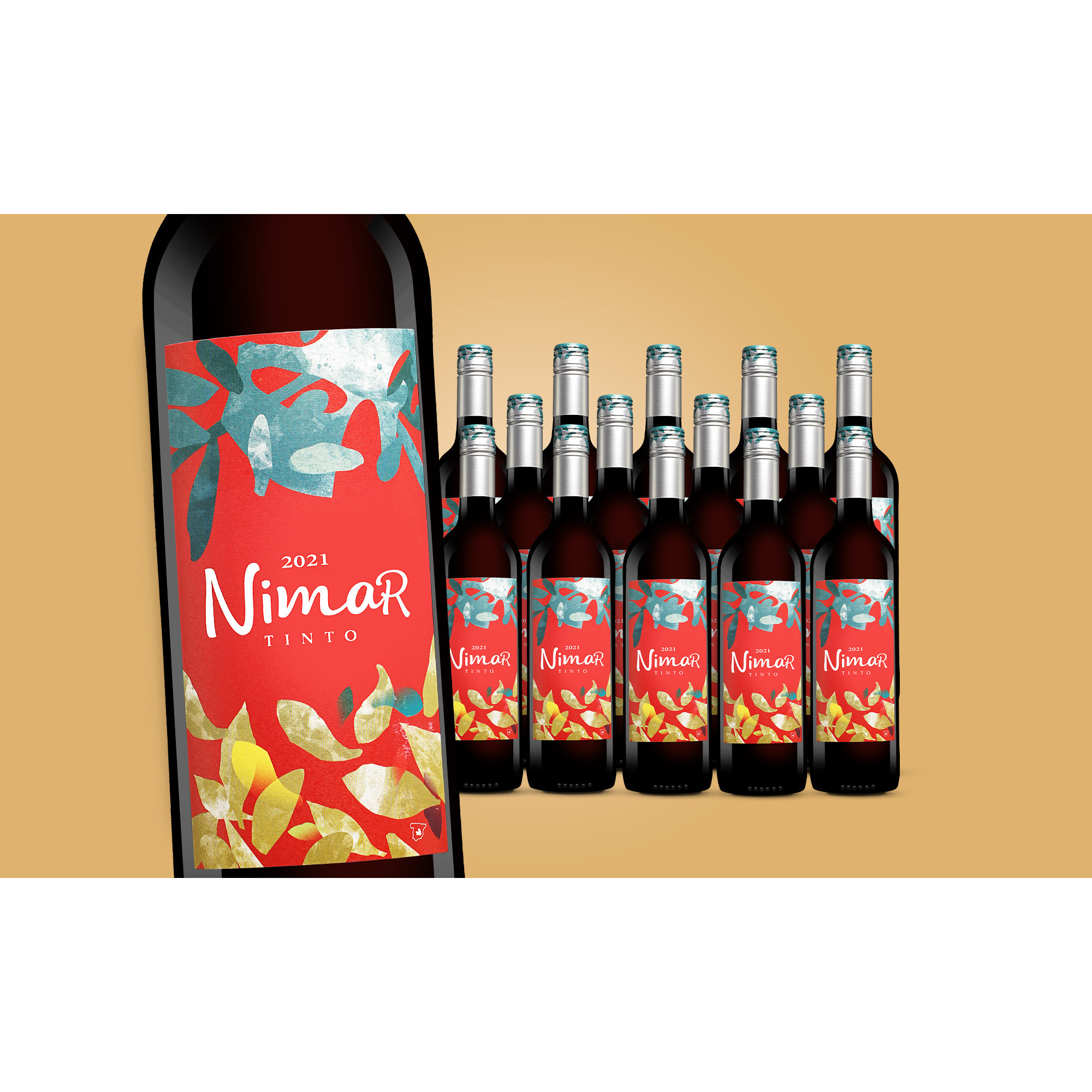 Nimar Tinto 2021  11.25L 13% Vol. Weinpaket aus Spanien 37668 vinos DE