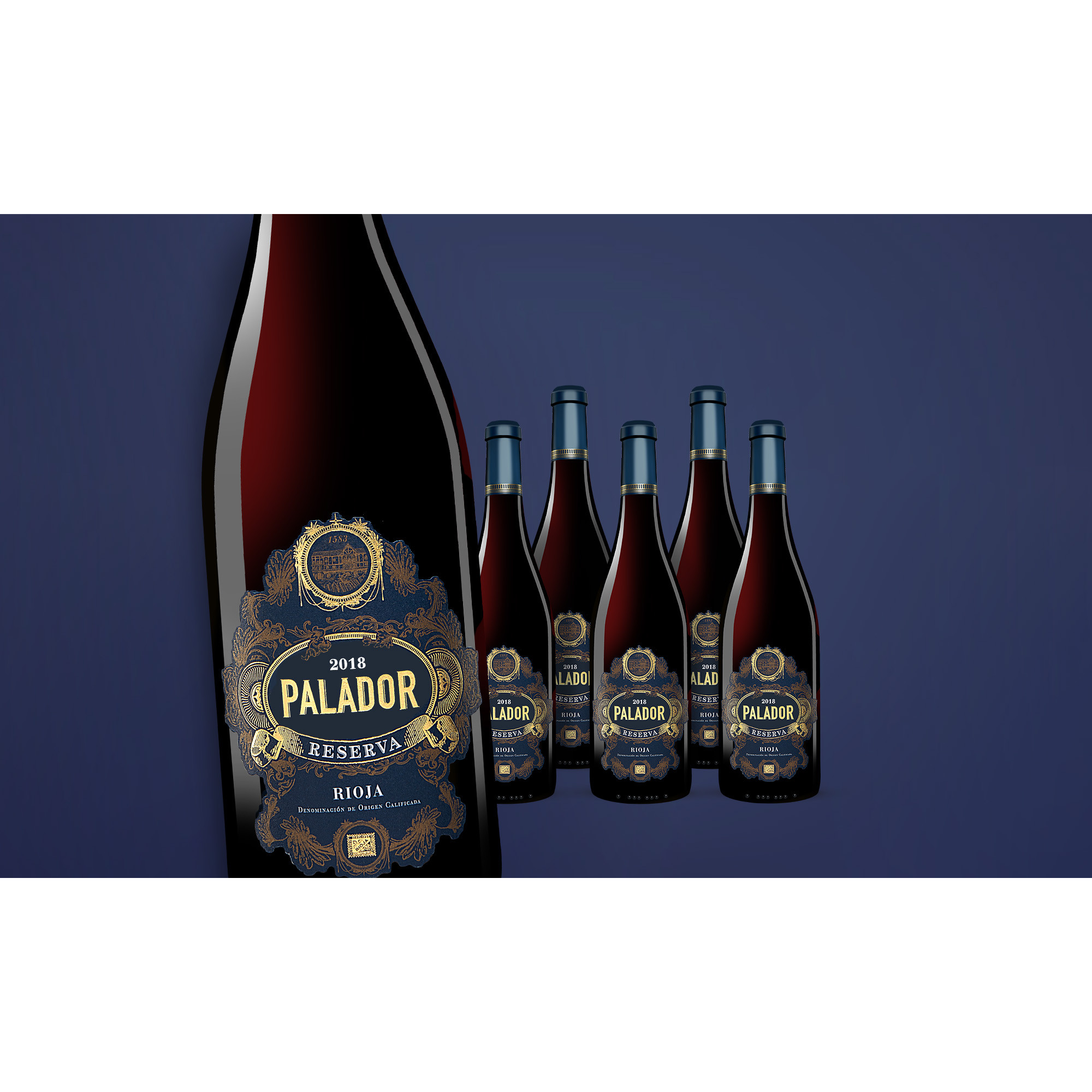 Palador Reserva 2018  4.5L 14.5% Vol. Weinpaket aus Spanien 37670 vinos DE