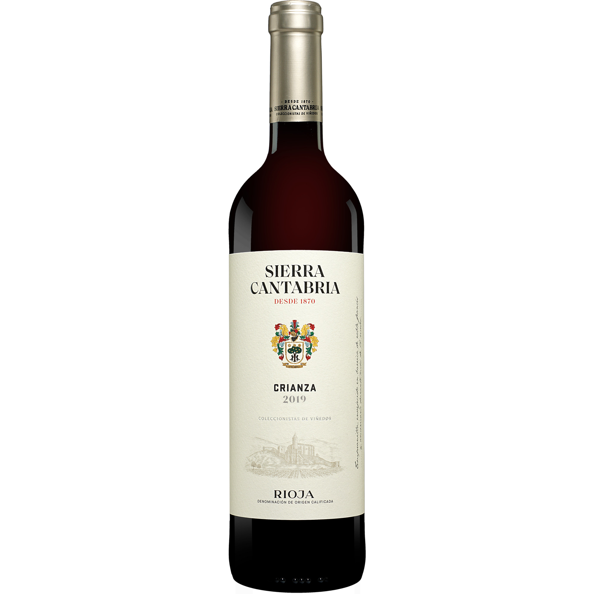 Sierra Cantabria Crianza 2019  014.5% Vol. Rotwein Trocken aus Spanien