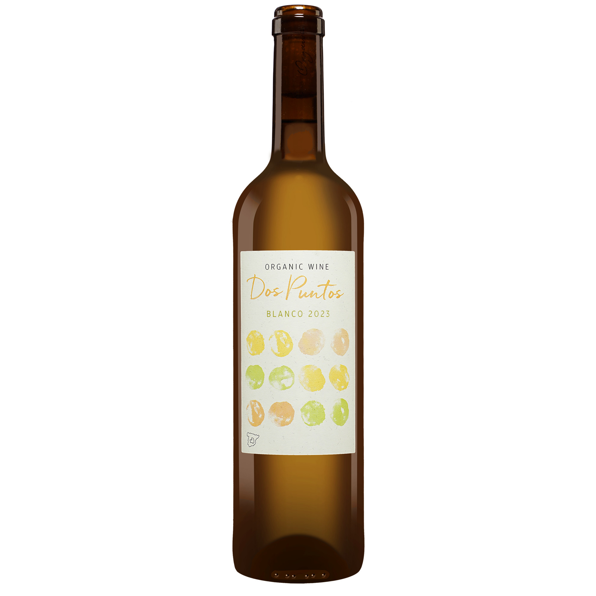 Image of Dos Puntos Blanco Organic 2023 0.75L 13% Vol. Weißwein Trocken aus Spanien