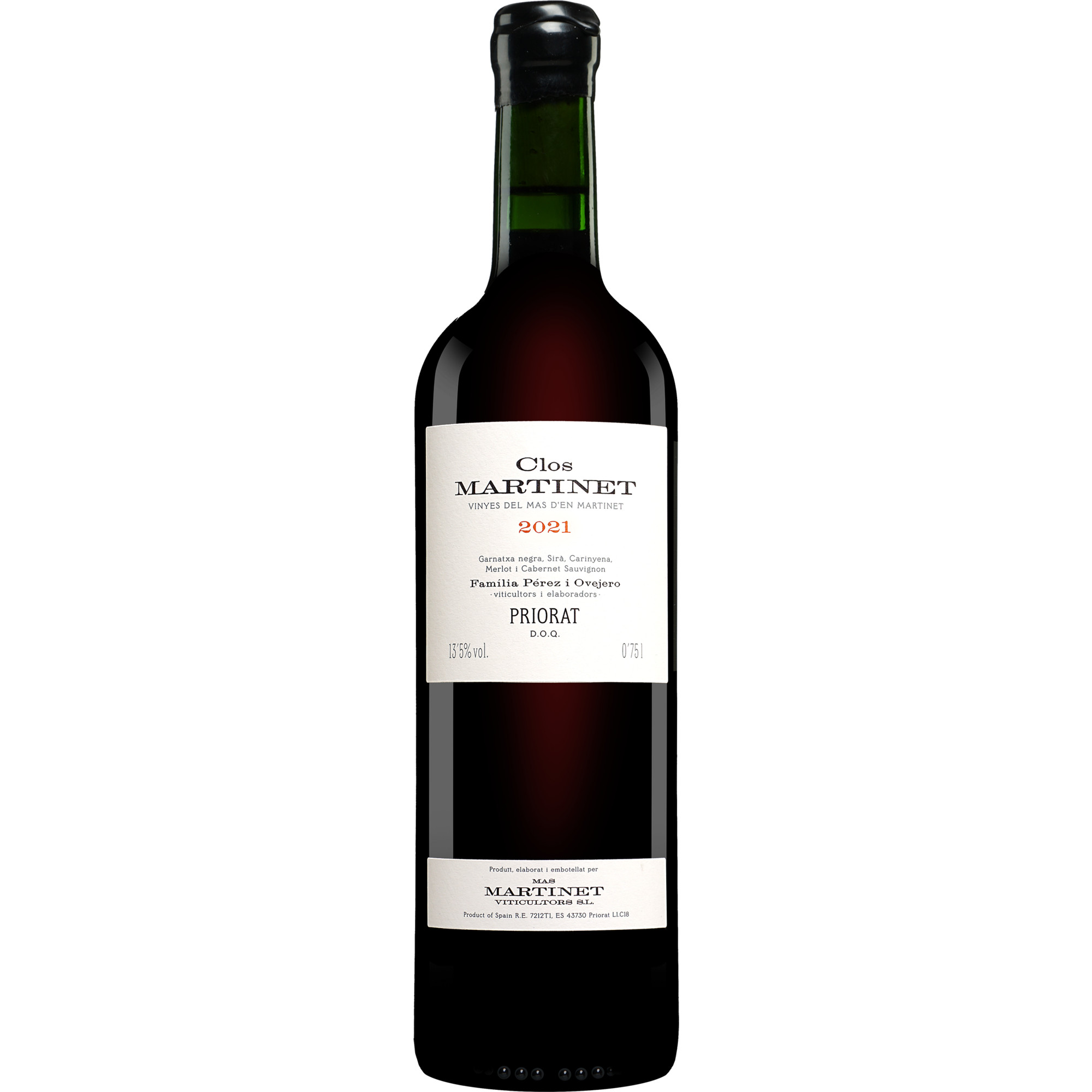 Mas Martinet Clos Martinet 2021  013.5% Vol. Rotwein Trocken aus Spanien