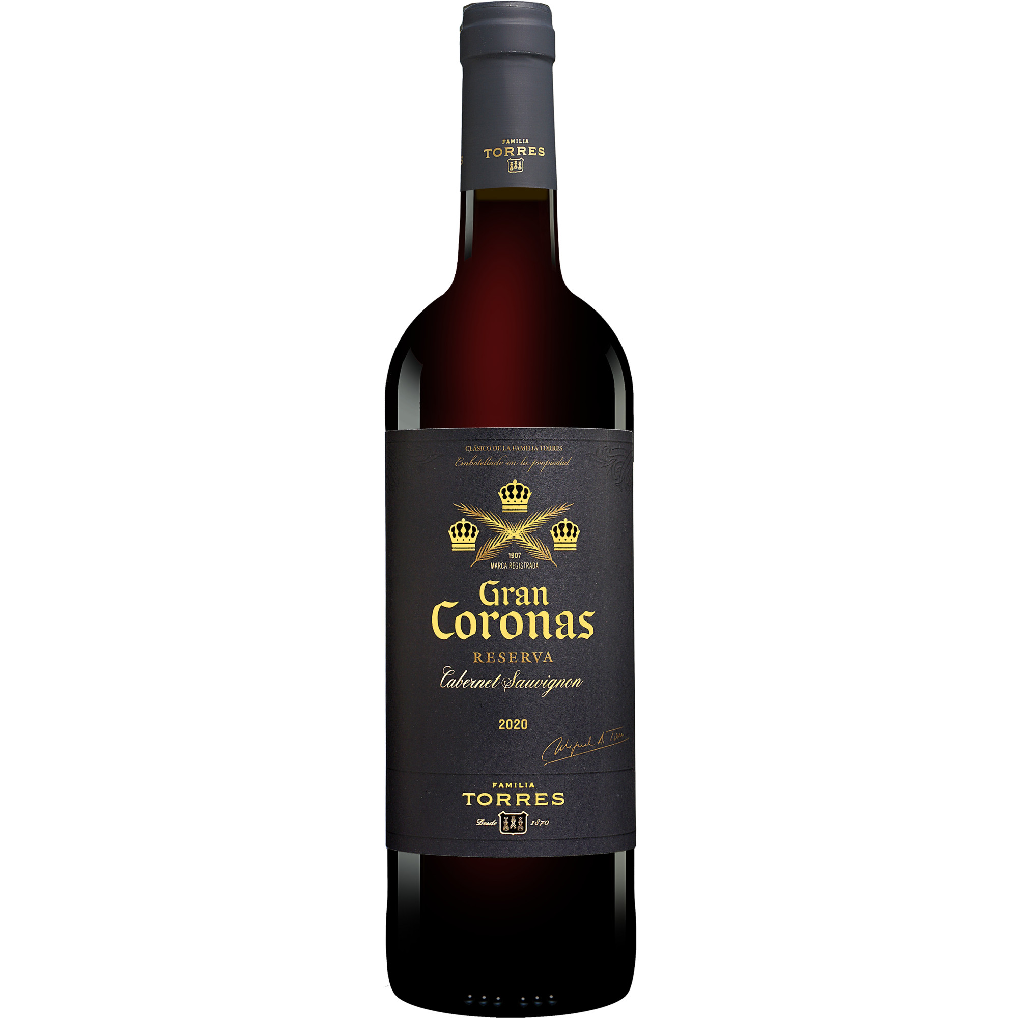 Torres »Gran Coronas« Reserva 2020  0.75L 14% Vol. Rotwein Trocken aus Spanien