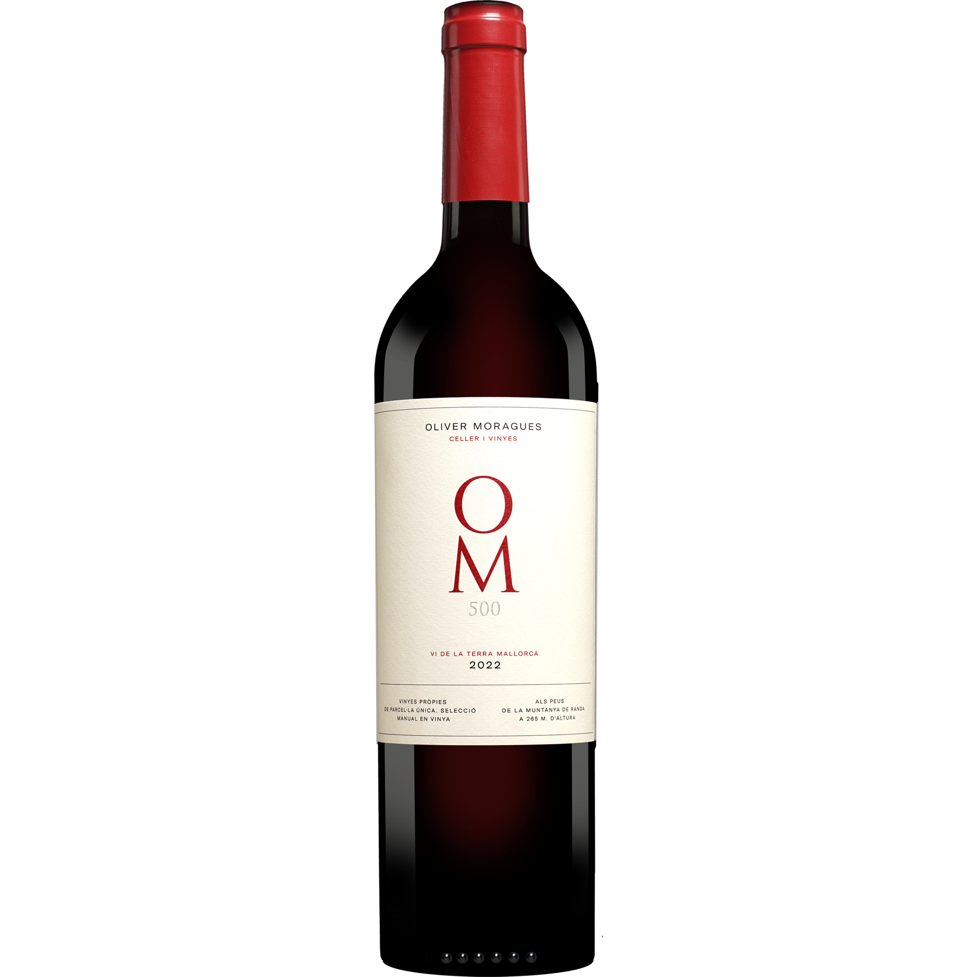 Oliver Moragues »OM 500« 2022  014% Vol. Rotwein Trocken aus Spanien
