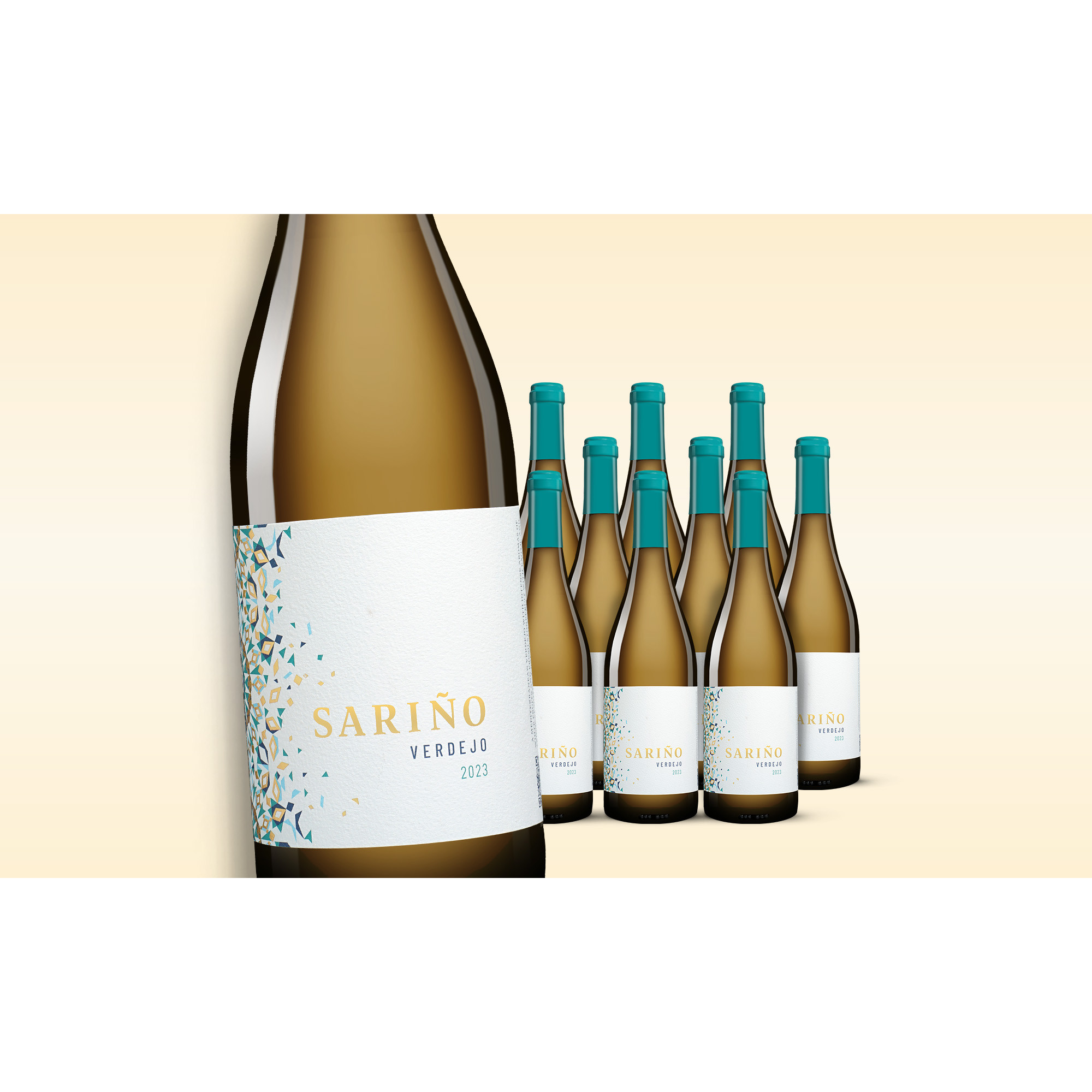 Sariño Verdejo 2023  7.5L 12.5% Vol. Weinpaket aus Spanien 37886 vinos DE