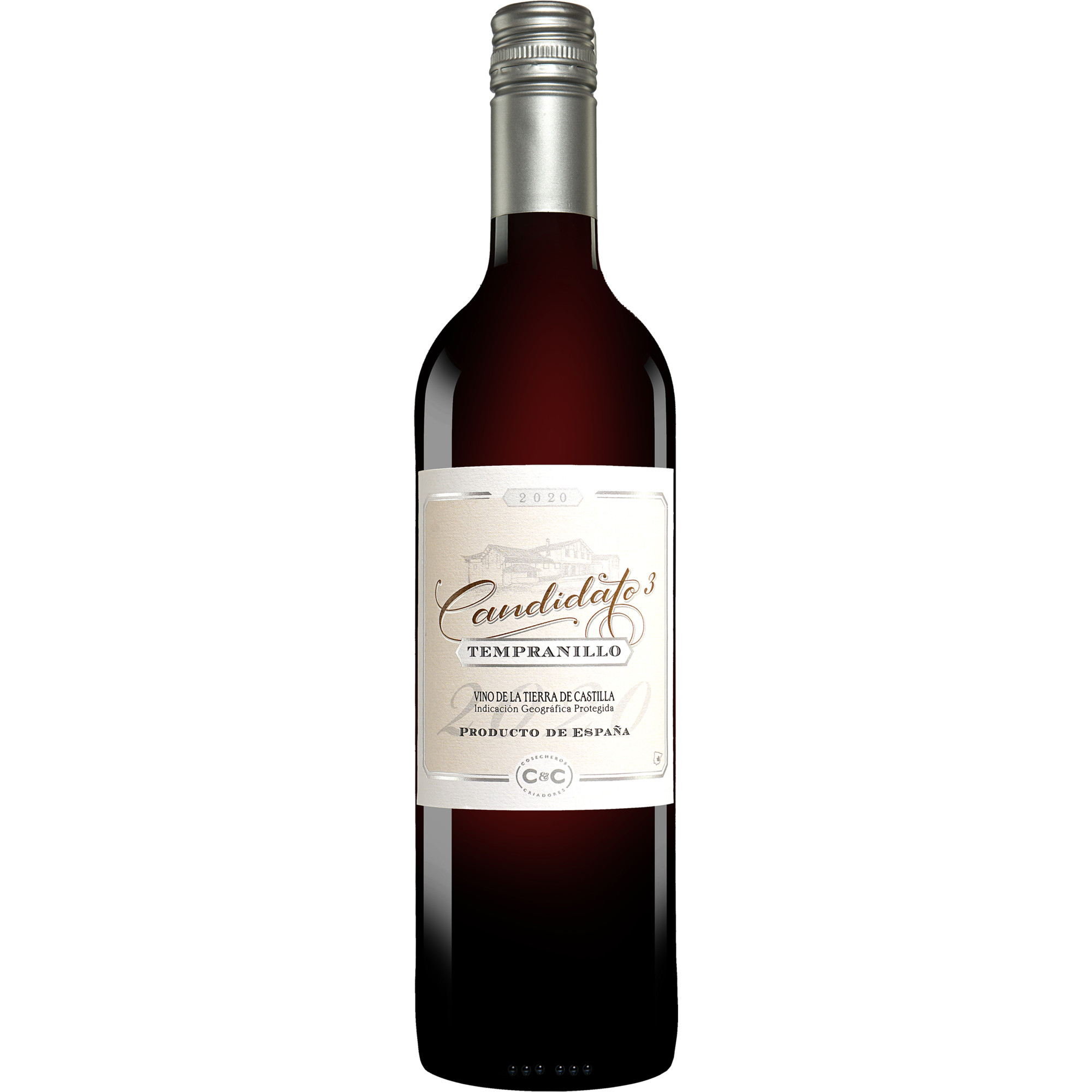 Candidato »Barrica 3« 2020  013% Vol. Rotwein Trocken aus Spanien