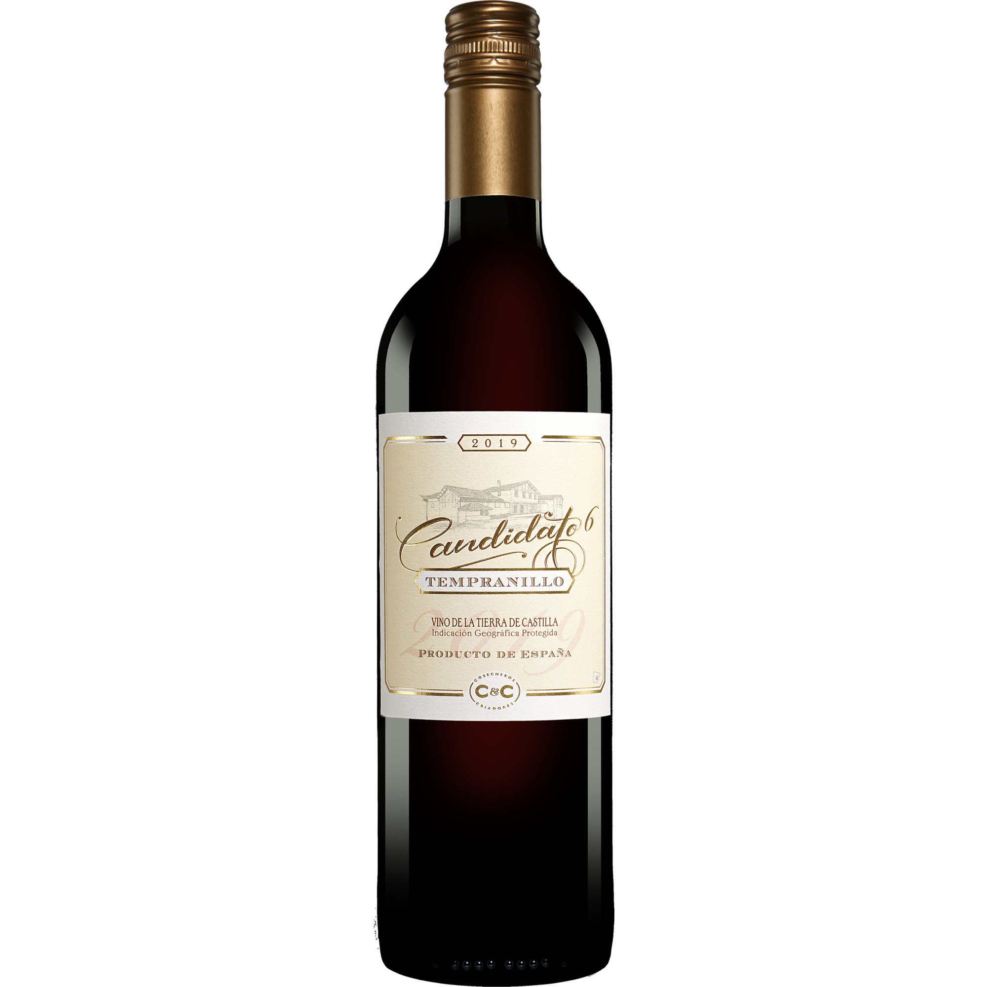 Image of Candidato »6 meses en barrica« 2019 0.75L 13% Vol. Rotwein Trocken aus Spanien