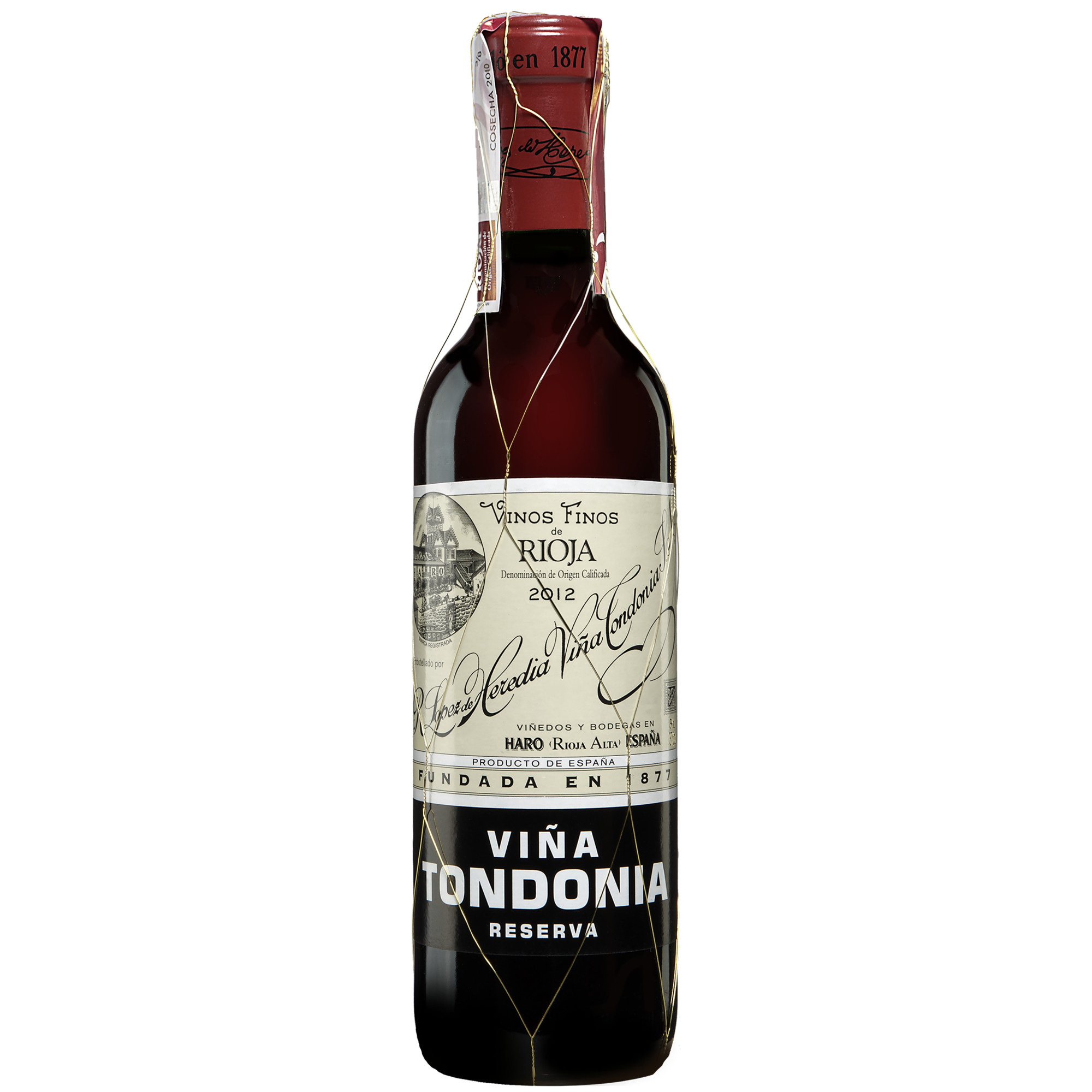 Tondonia »Viña Tondonia« Tinto Reserva - 0,375 L. 2012  013.5% Vol. Rotwein Trocken aus Spanien