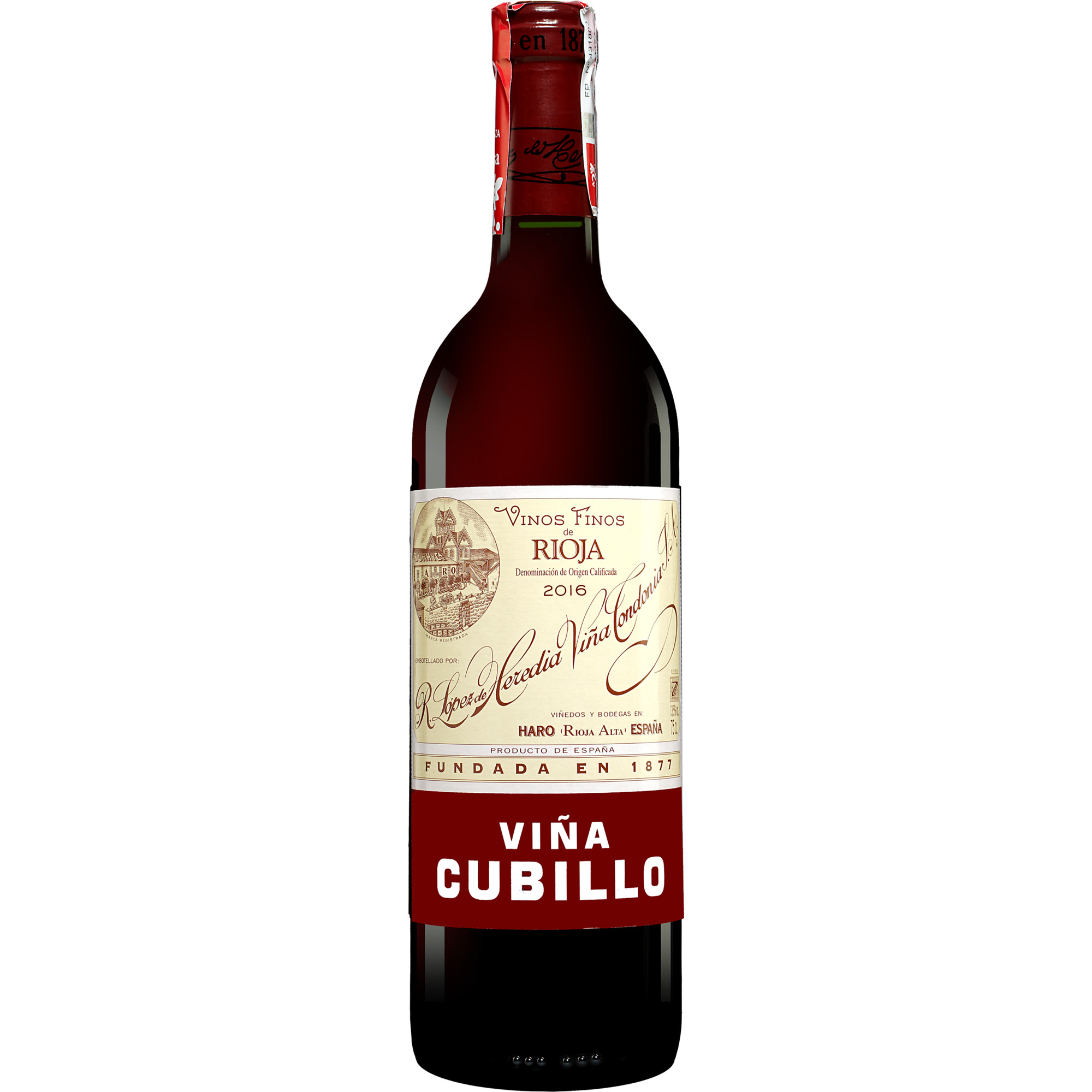 Tondonia »Viña Cubillo« Tinto Crianza 2016  013.5% Vol. Rotwein Trocken aus Spanien