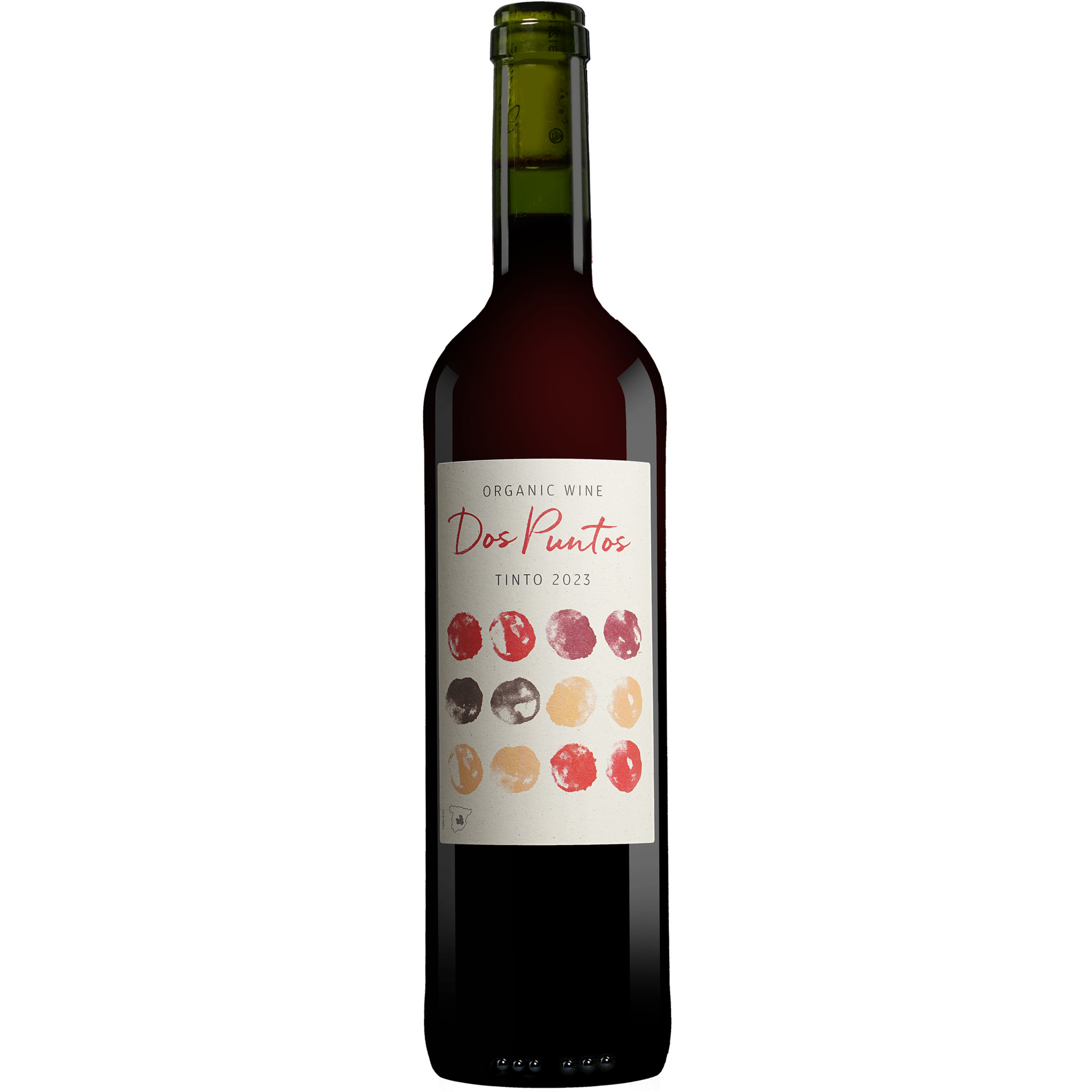 Image of Dos Puntos Tinto Organic 2023 0.75L 13.5% Vol. Rotwein Trocken aus Spanien